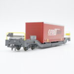 Bemo 2289 122 RhB Tragwagen Crossrail Sb-v 7722 – Bild 3