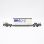 Bemo 2289 128 RhB Tragwagen Cargo Domino Sb-v 7718 – Bild 2