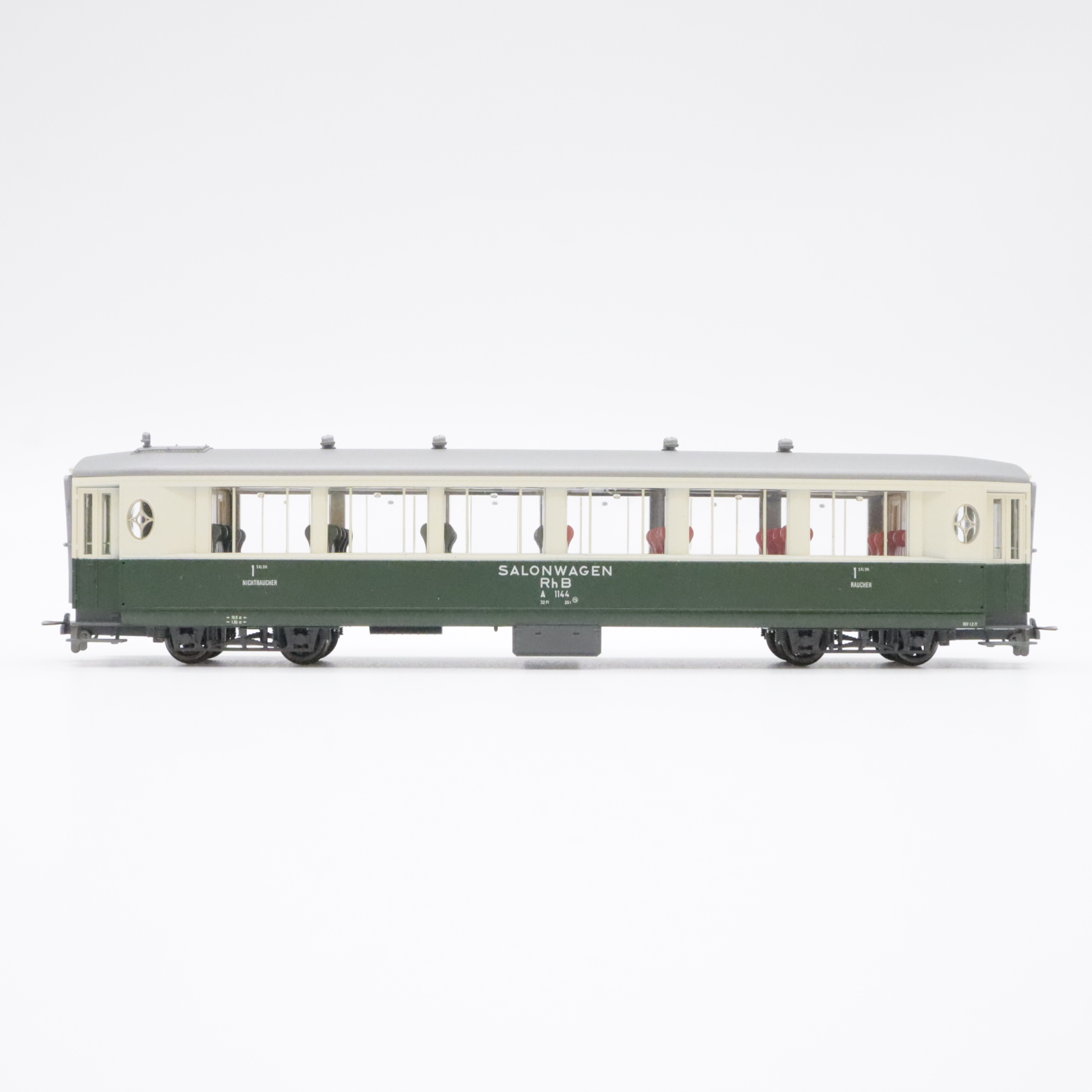 Bemo 3272 104 (4) Bemo 3272 104 RhB Salonwagen grün A 1144 – Bild 4