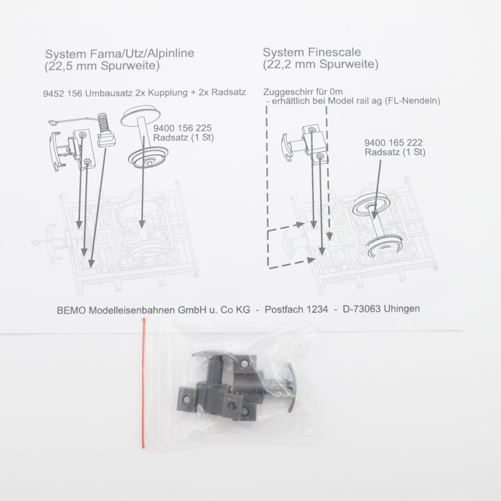 Bemo 9452 138 (7) Bemo 9452 138 RhB Uce 8078 – Bild 7