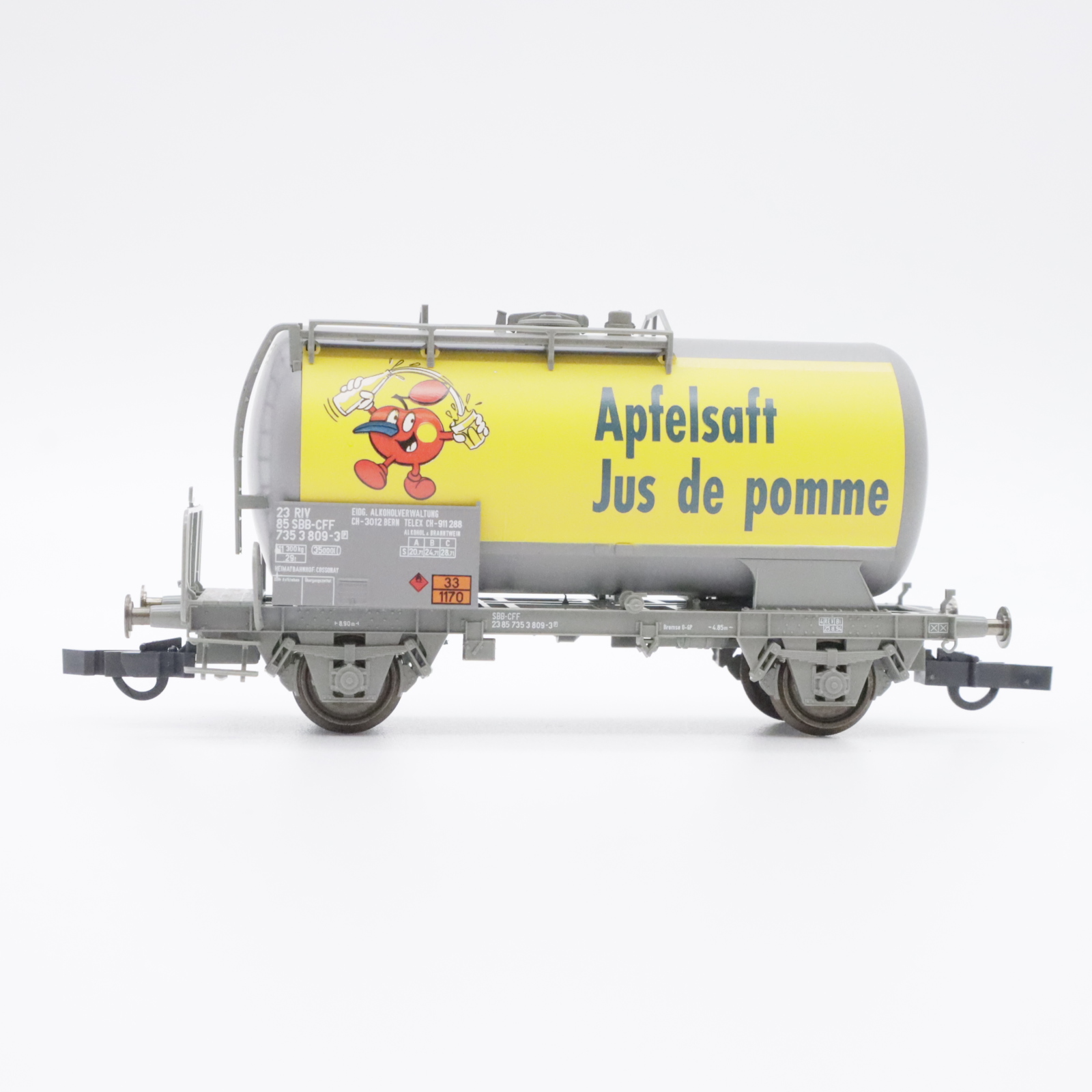 Roco 46667 (2) Roco 46667 SBB Kesselwagen Apfelsaft – Bild 2