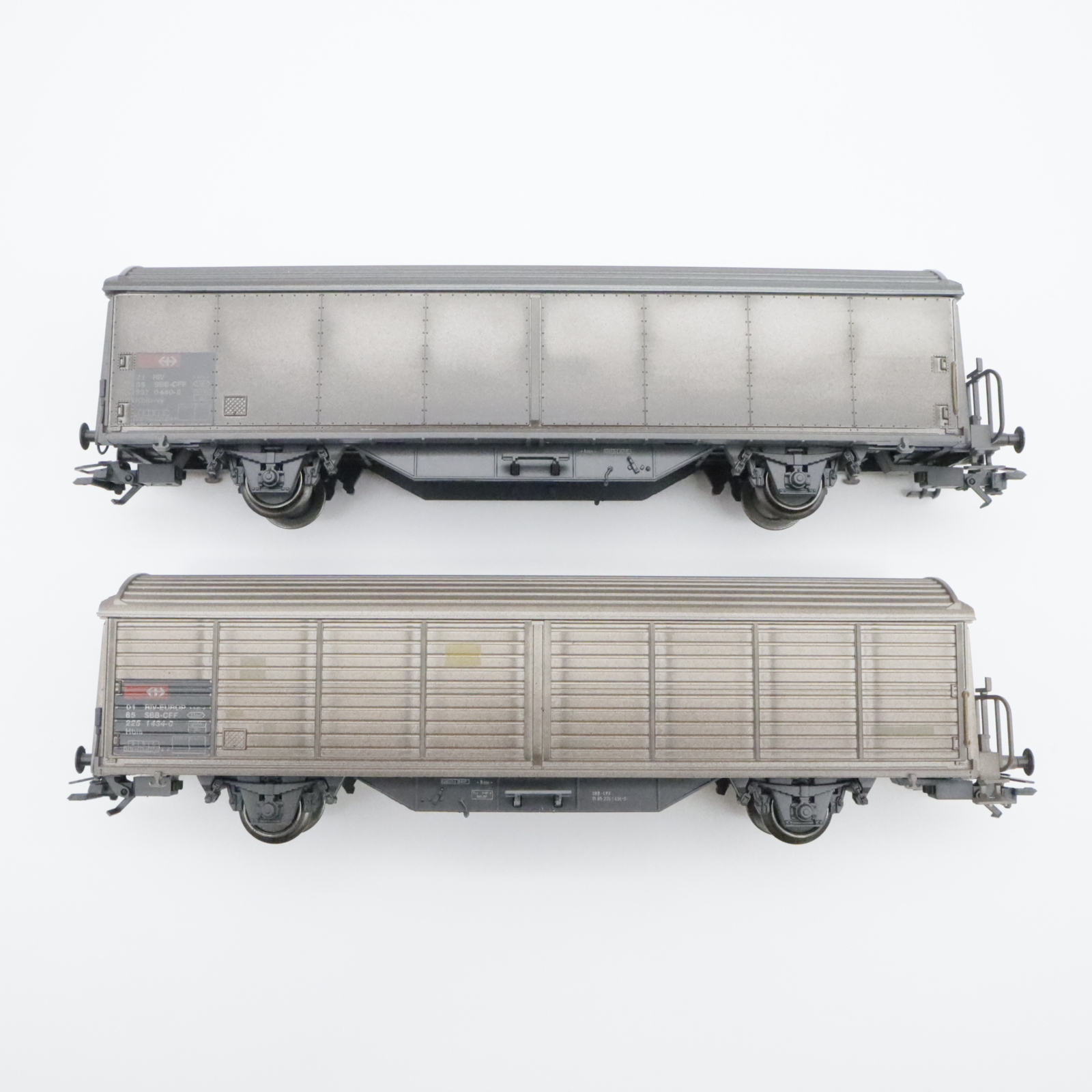 Märklin 47352 (1) SBB Güterwagen gealtert in Spur H0