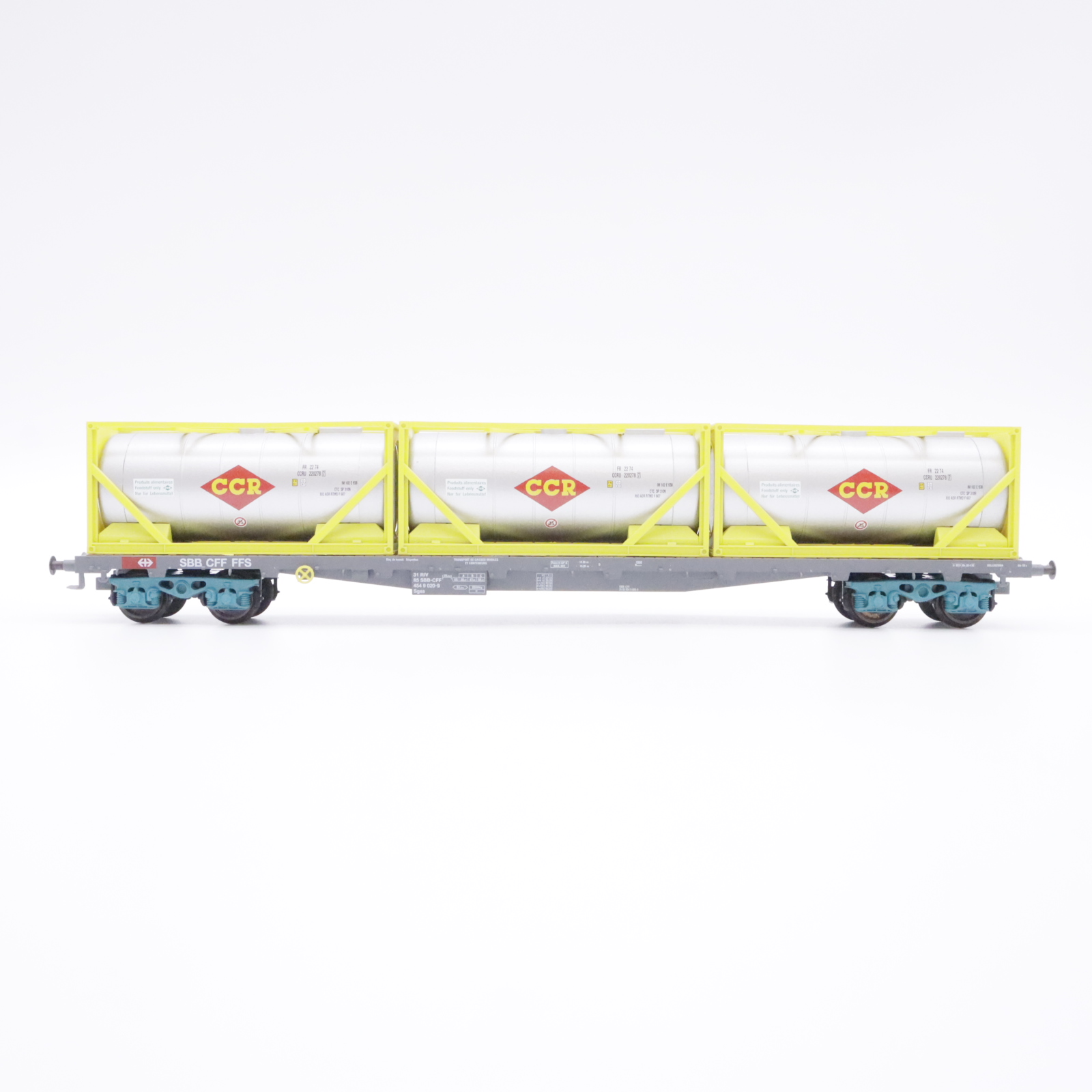 HAG 397 SBB Flachwagen CCR (2) HAG 397 SBB Flachwagen "CCR" – Bild 2