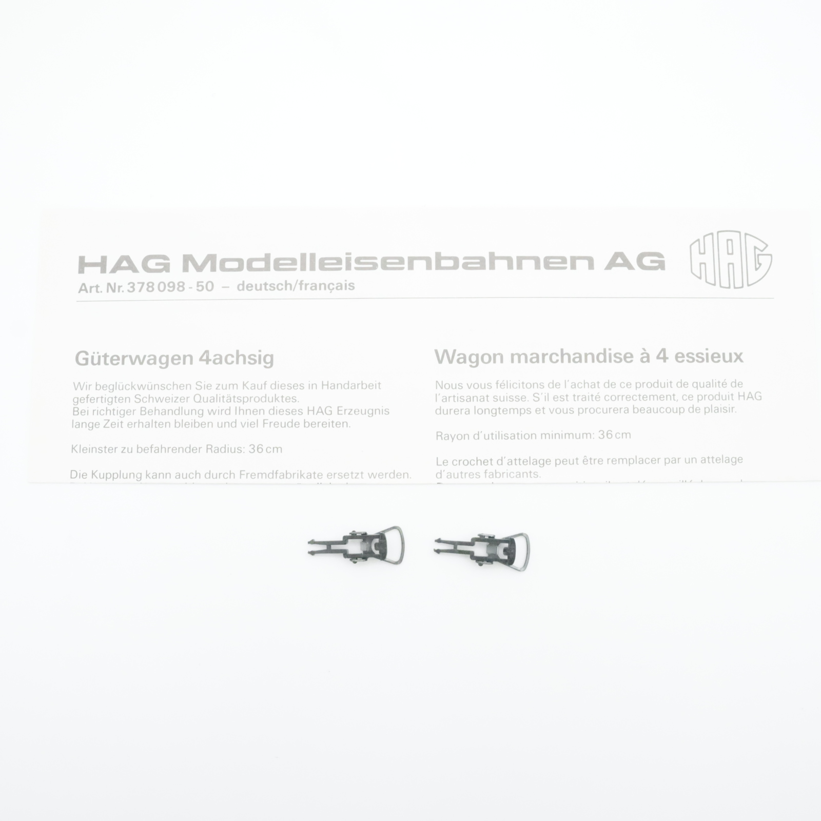 HAG 397 SBB Flachwagen CCR (6) HAG 397 SBB Flachwagen "CCR" – Bild 6