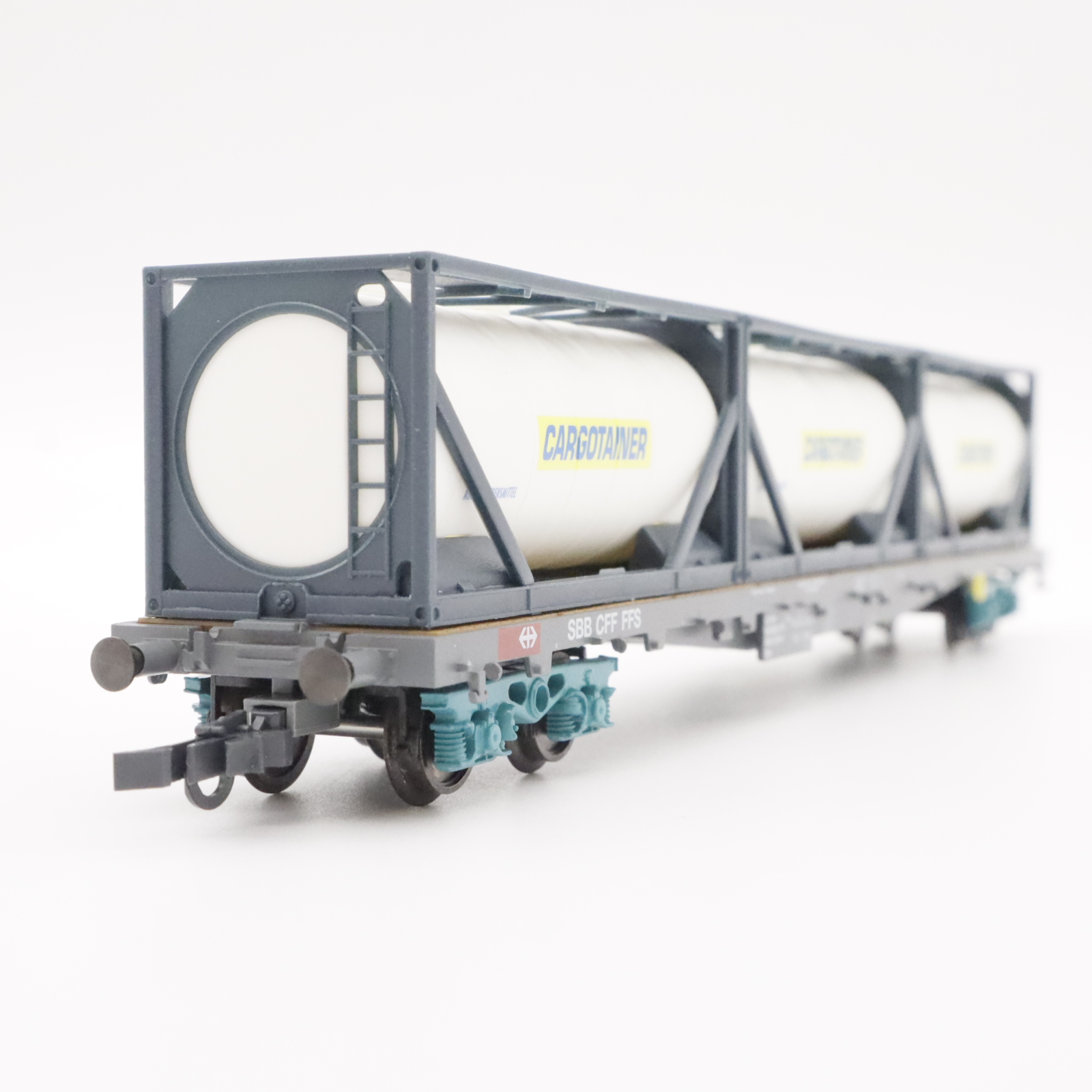 HAG 397 SBB Flachwagen Cargotainer (3) HAG 397 SBB Flachwagen "Cargotainer" – Bild 3