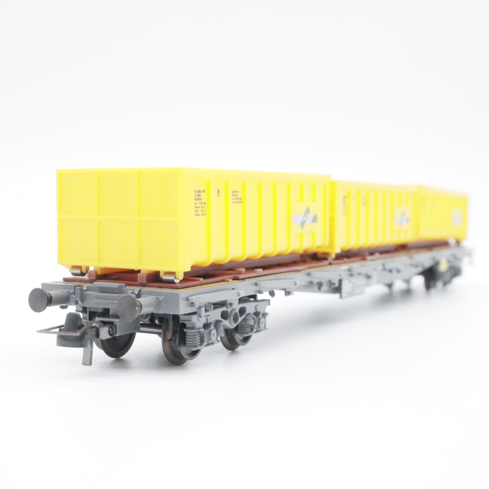 HAG 380 (1) SBB Abrollcontainer Spur H0
