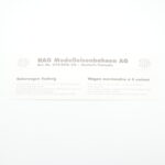 HAG 600 SBB Flachwagen "Post" 713 / 563 – Bild 6