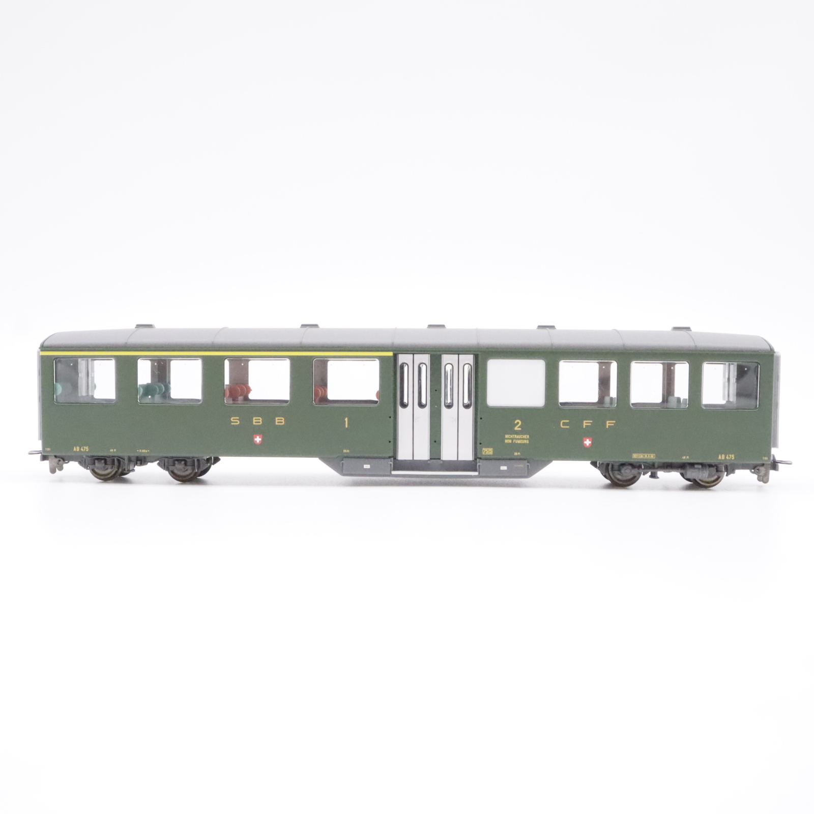 Bemo 3258 415 (2) Bemo 3258 415 SBB Mitteleistiegswagen AB 475 – Bild 2