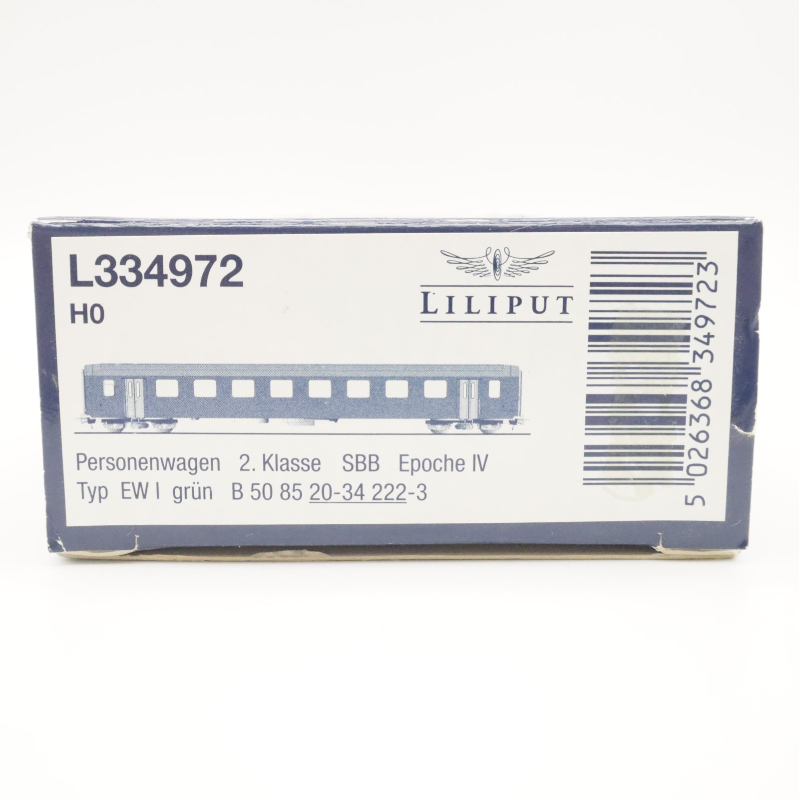 Liliput L334972 (9) Liliput L334972 SBB Personenwagen 2.Klasse – Bild 9