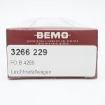 Bemo 3266 229 FO B 4269 Leichtmetallwagen – Bild 8