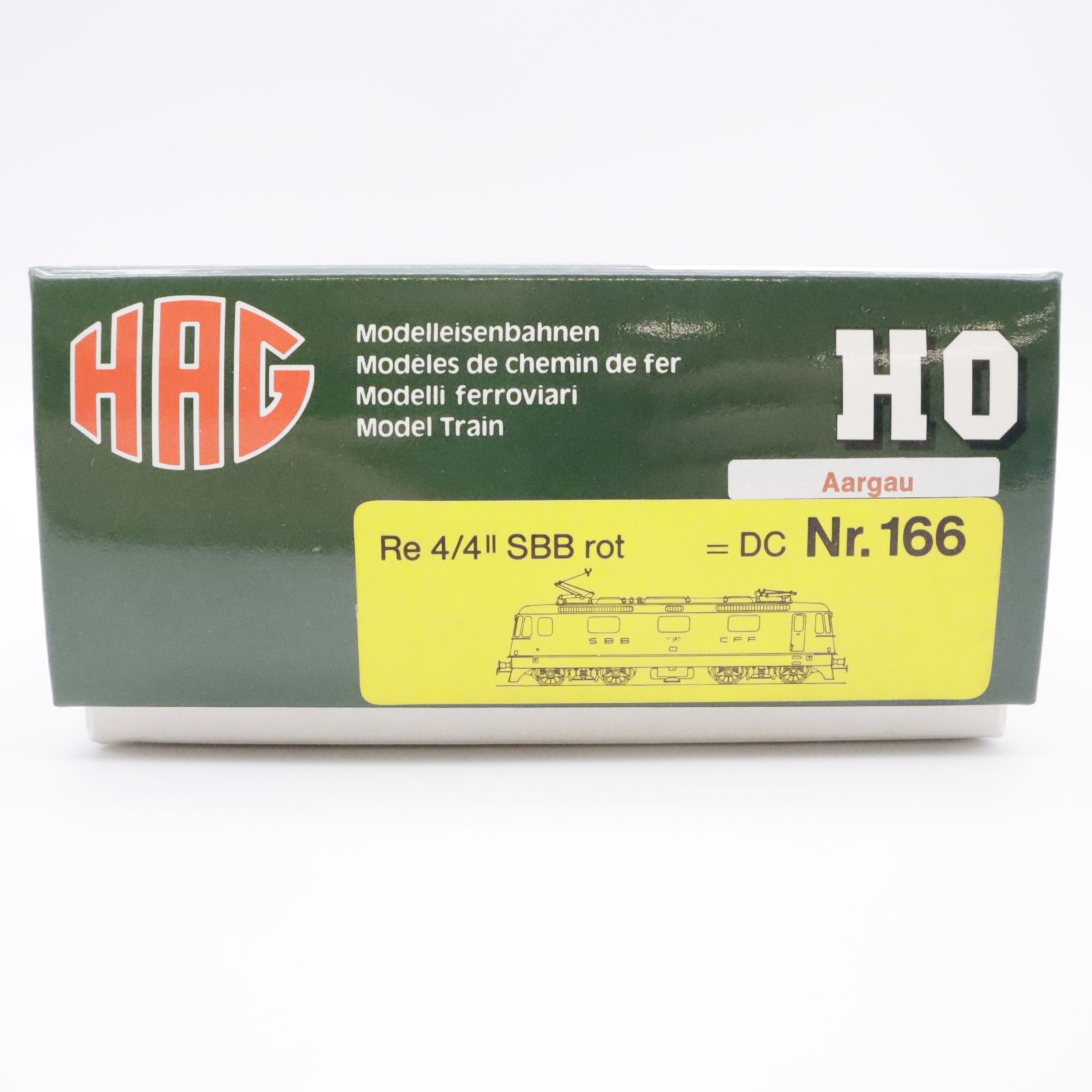 HAG 166 (9) HAG 166 SBB Re 4/4 II 11181 "Zugkraft Aargau" – Bild 9