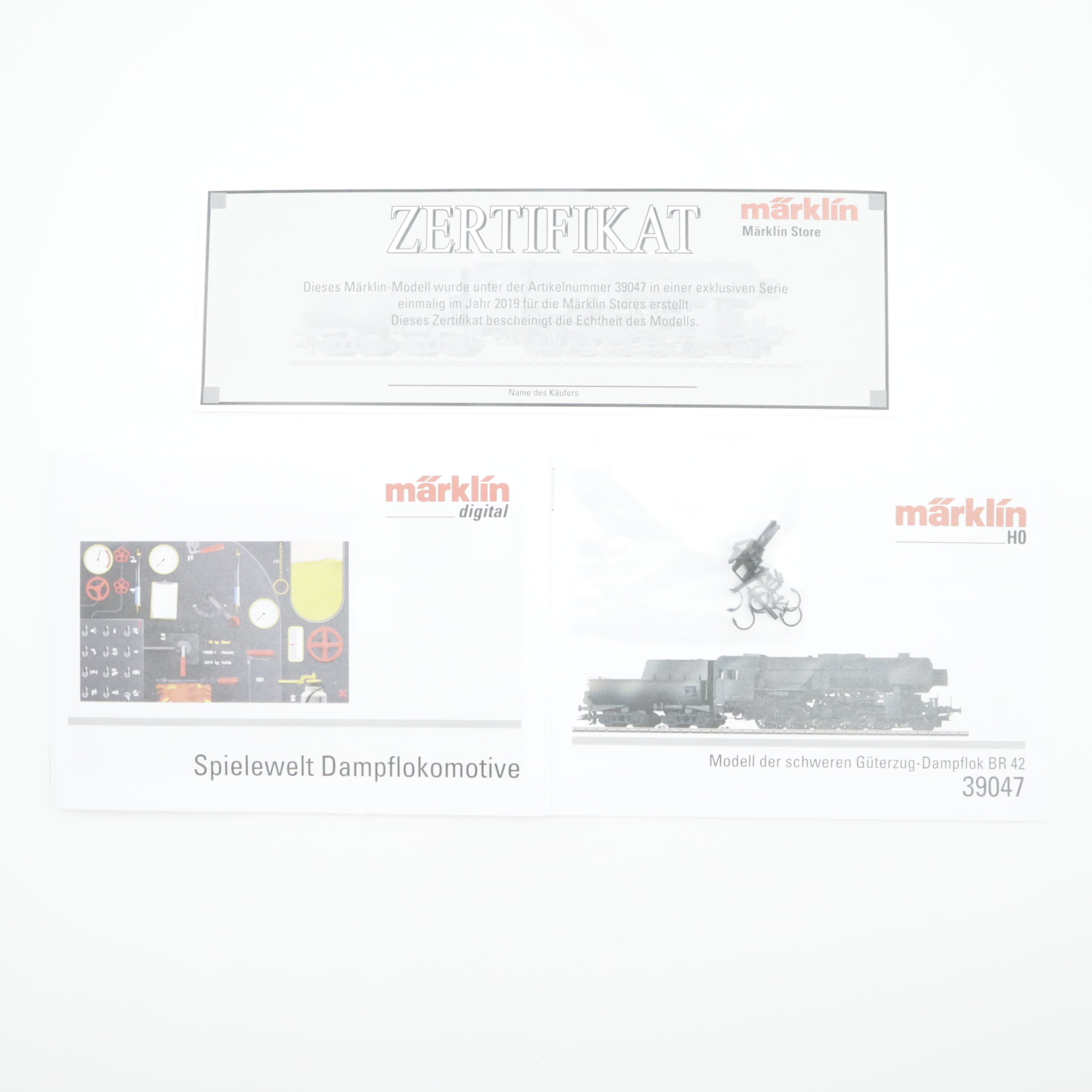 Märklin 39047 (8) Märklin 39047 DR BR 42 in Tarnlackierung mit Sound – Bild 8