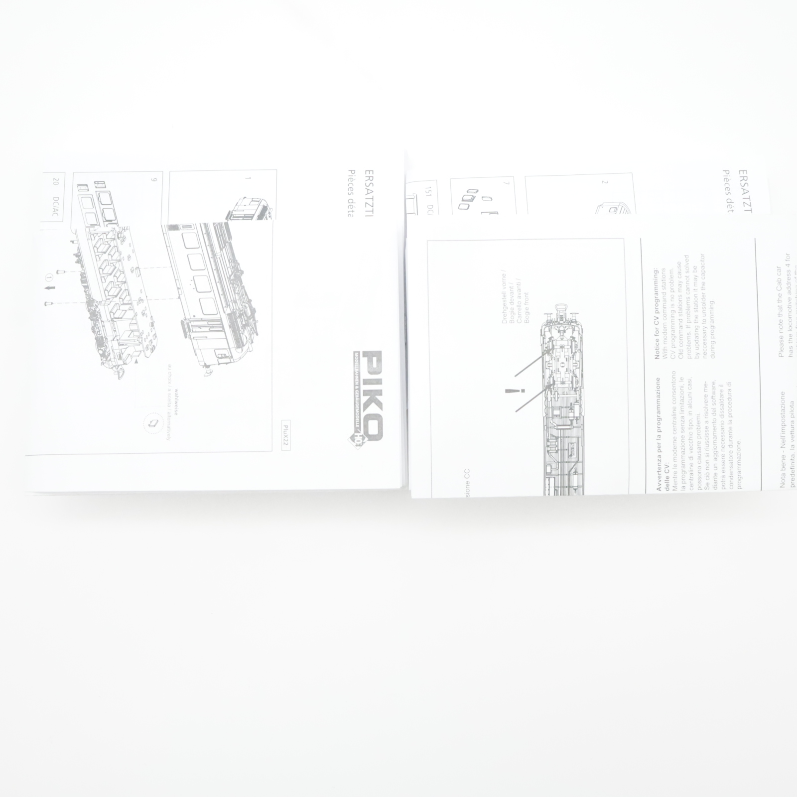 Piko 96832 (12) Piko 96832 SBB RBe 4/4 Triebwagen und BDt Steuerwagen – Bild 12