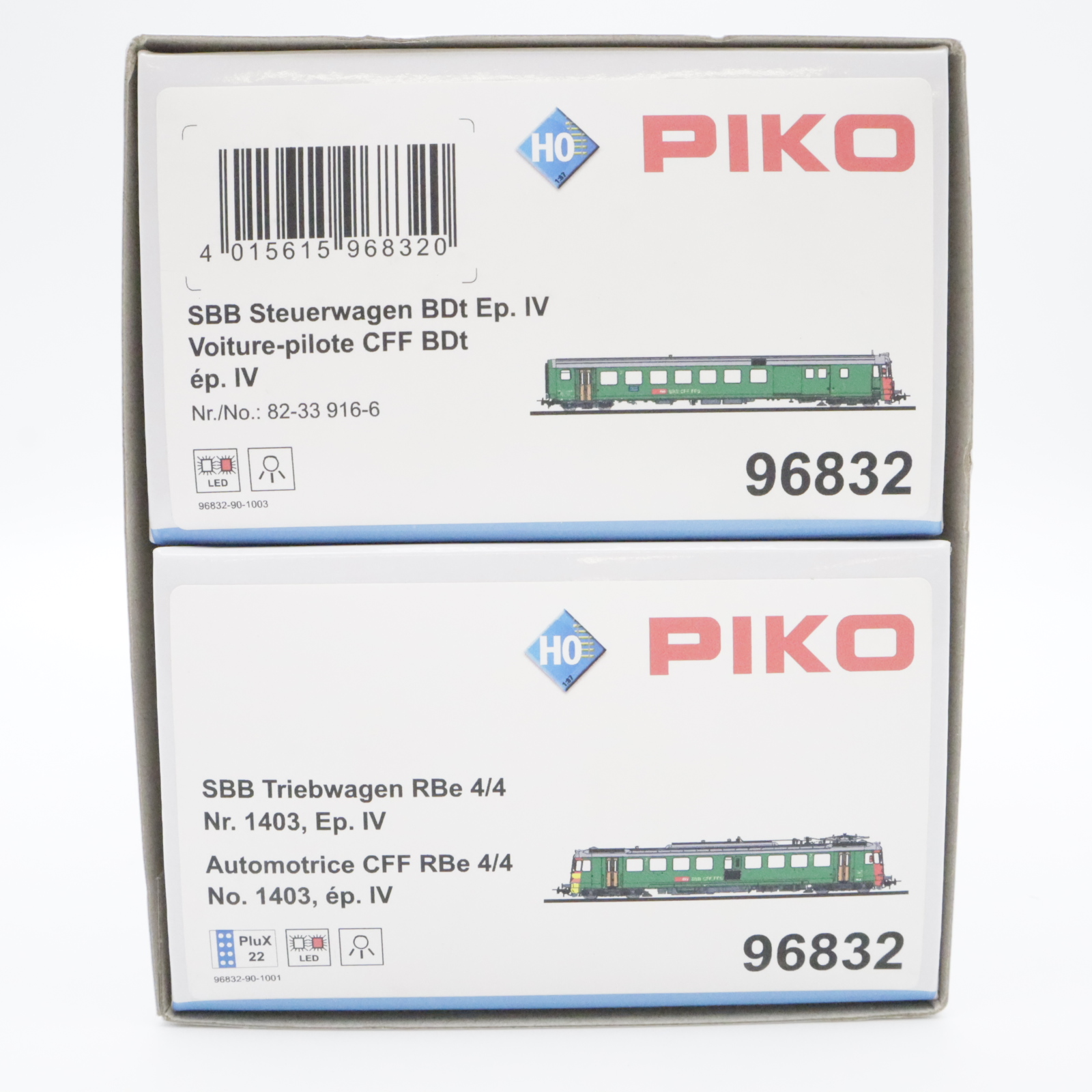 Piko 96832 (14) Piko 96832 SBB RBe 4/4 Triebwagen und BDt Steuerwagen – Bild 14