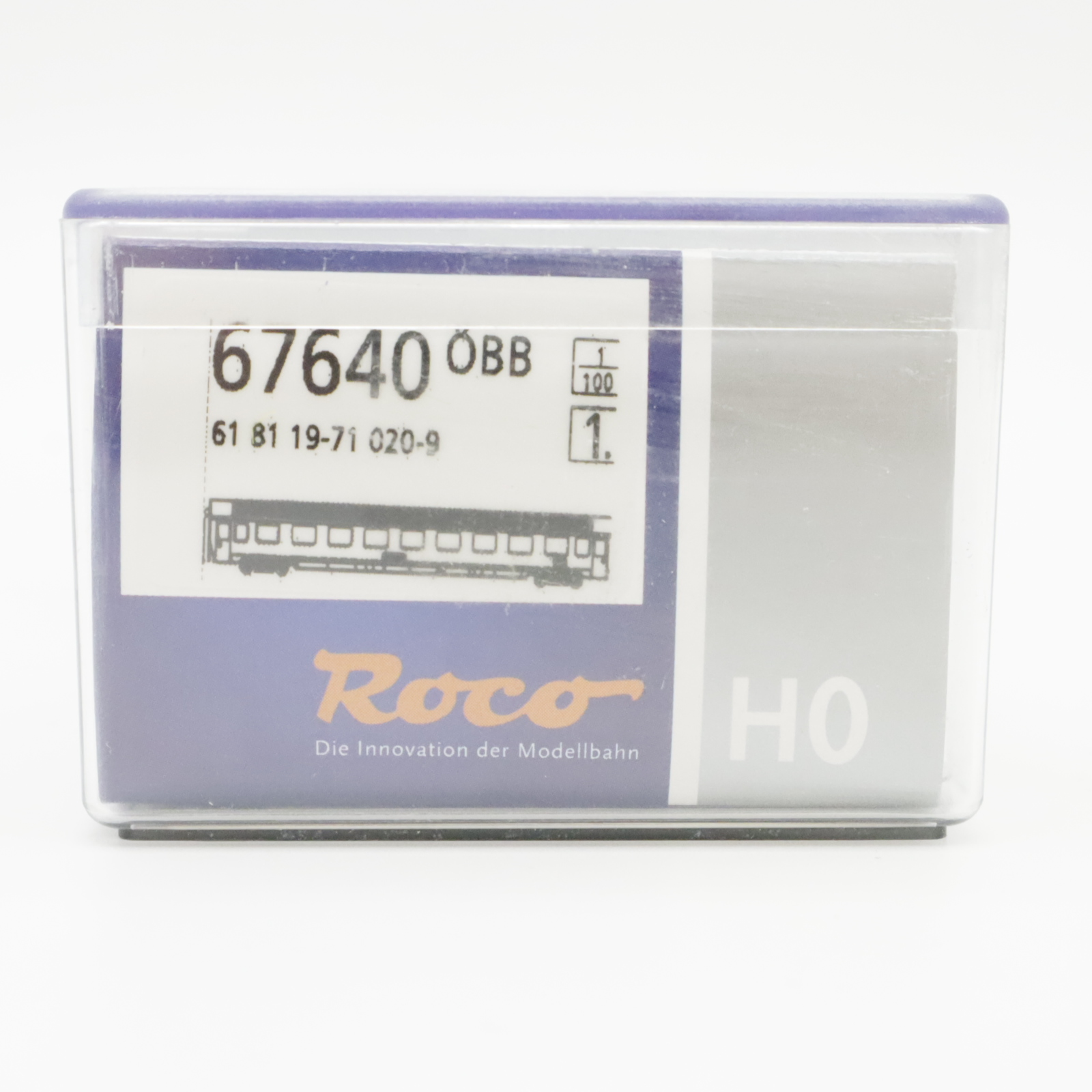 Roco 67640 (8) Roco 67640 ÖBB Eurofima 1.Kl. Reisezugwagen – Bild 8