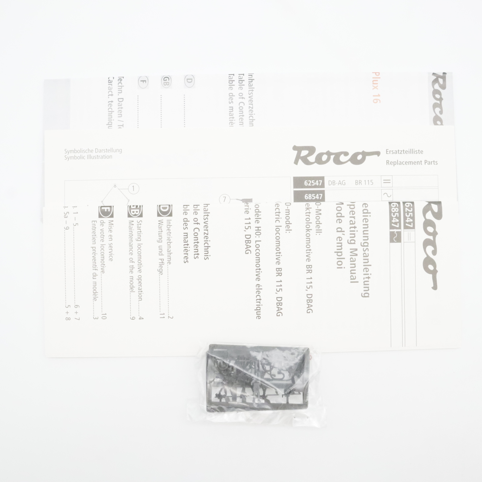 Roco 68547 (7) Roco 68547 DB AG BR 115 "80 Jahre Autozug" – Bild 7