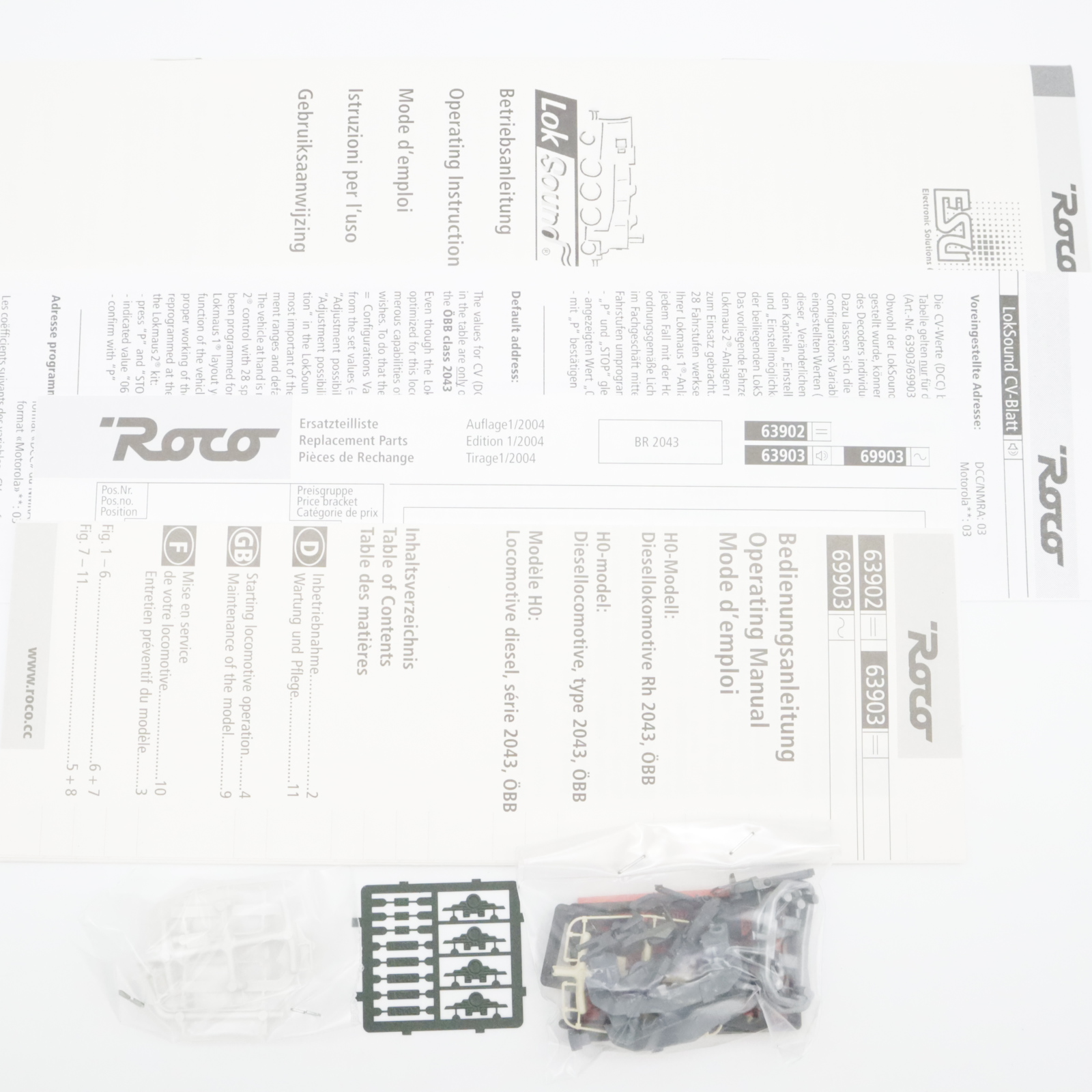 Roco 69903 (8) Roco 69903 ÖBB Diesellok 2043.11 mit Sound – Bild 8