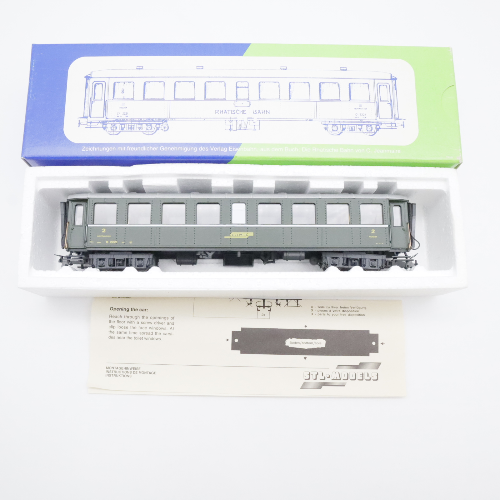STL Models 2202-1 (6) STL Models 2202/1 RhB Stahlwagen B 2221 – Bild 6