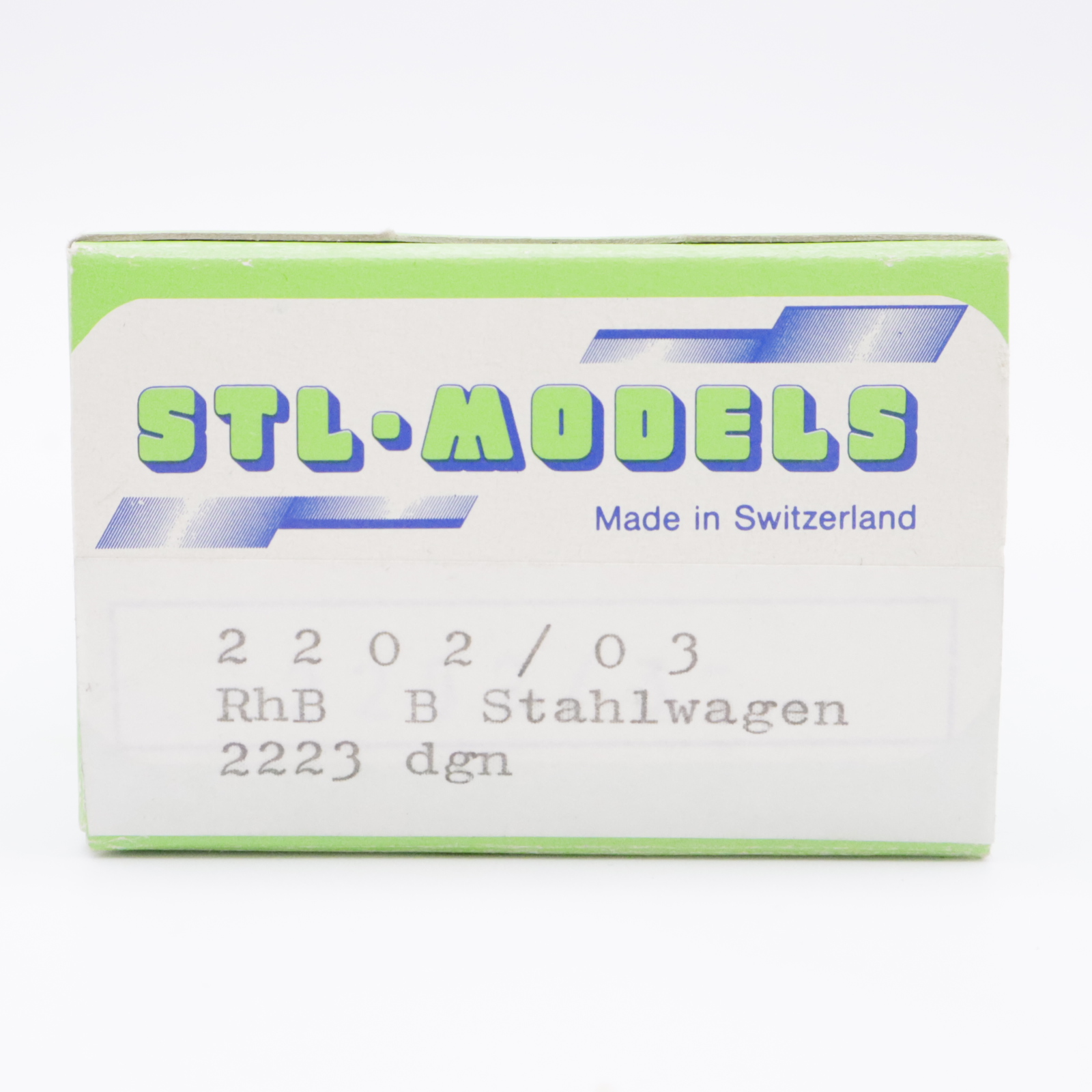 STL Models 2202-3 (7) STL Models 2202/3 RhB Stahlwagen B 2223 – Bild 7