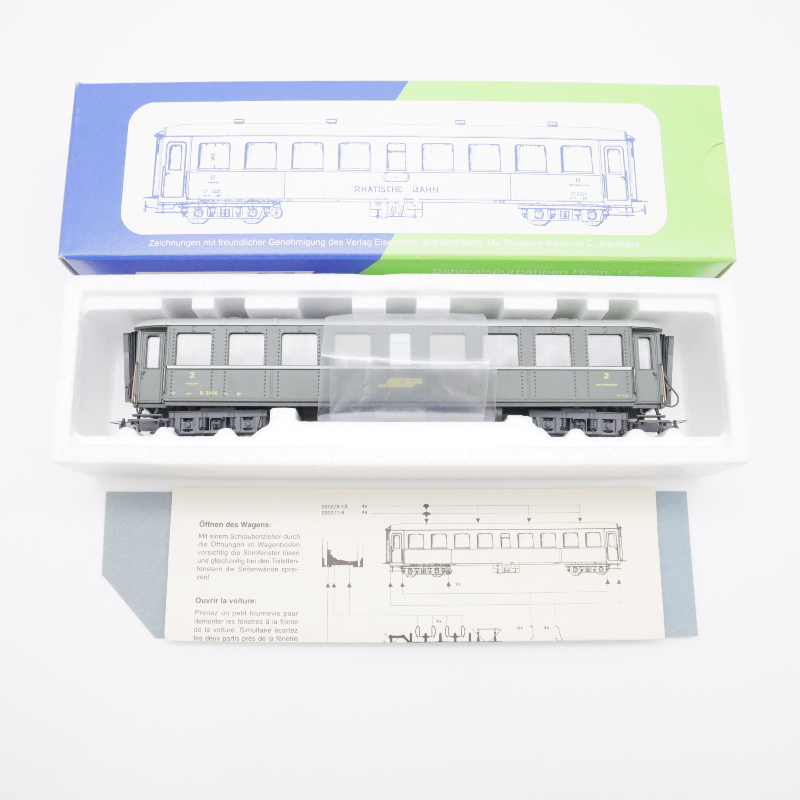 STL Models 2202-6 (6) STL Models 2202/6 RhB Stahlwagen B 2226 – Bild 6