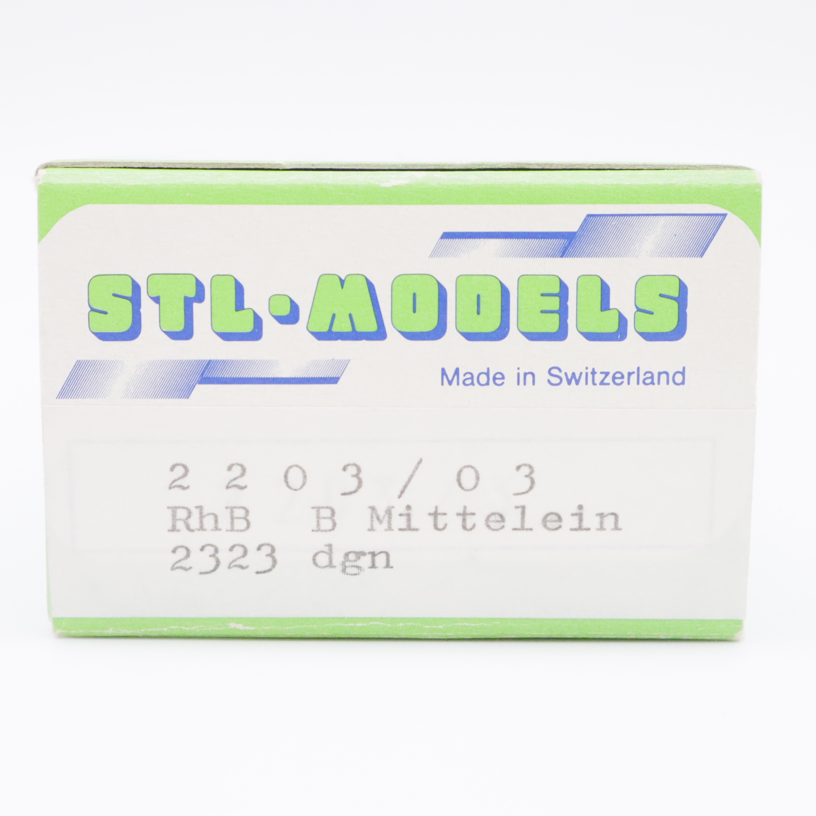 STL Models 2203-3 (7) STL Models 2203/3 RhB Mitteleinstiegswagen  B 2323 – Bild 7