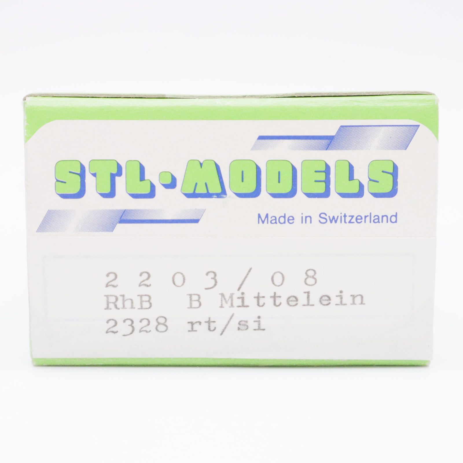 STL Models 2203-8 (7) STL Models 2203/8 RhB Mitteleinstiegswagen  B 2328 – Bild 7