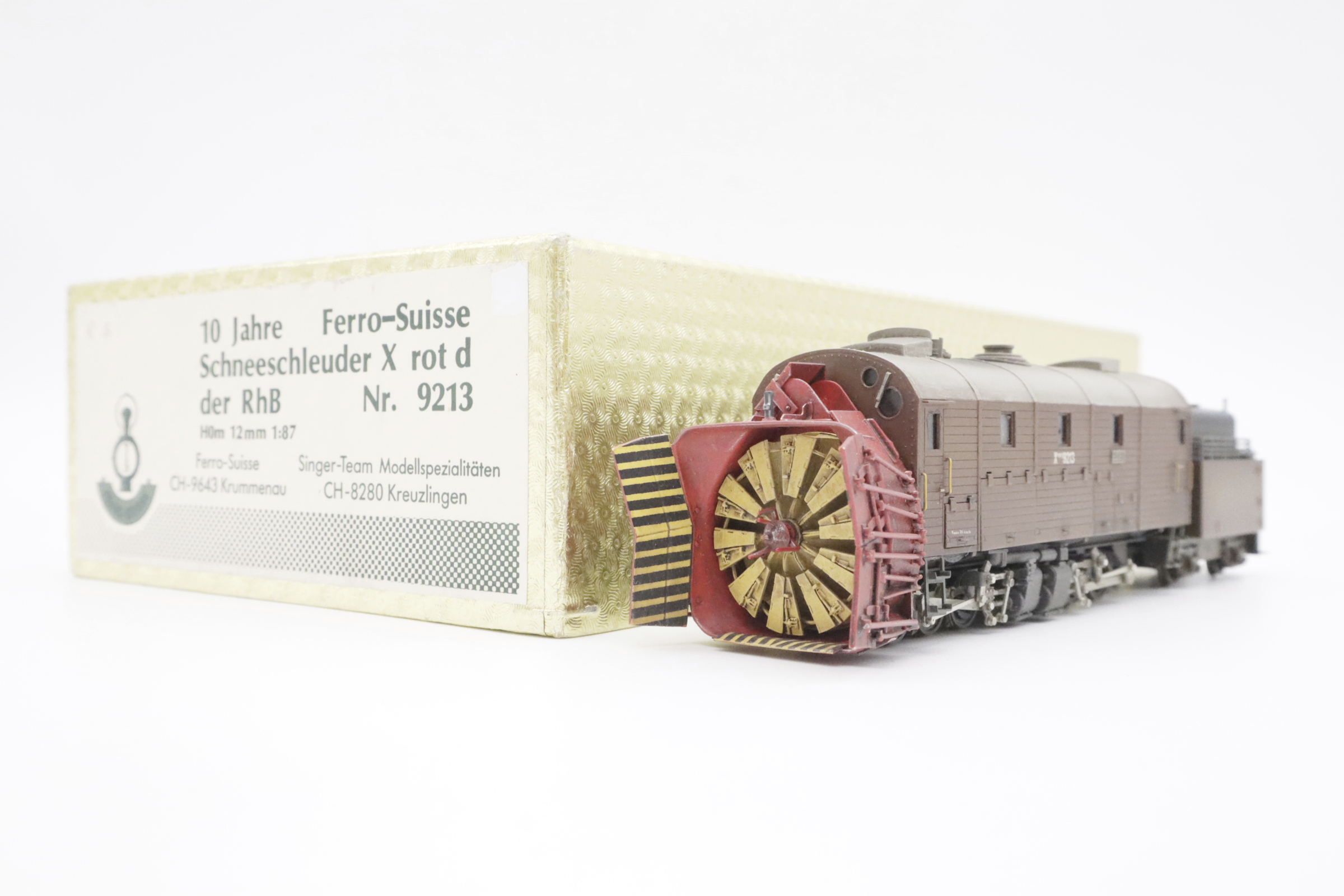 Schneeschleuder der RhB in Spur H0m