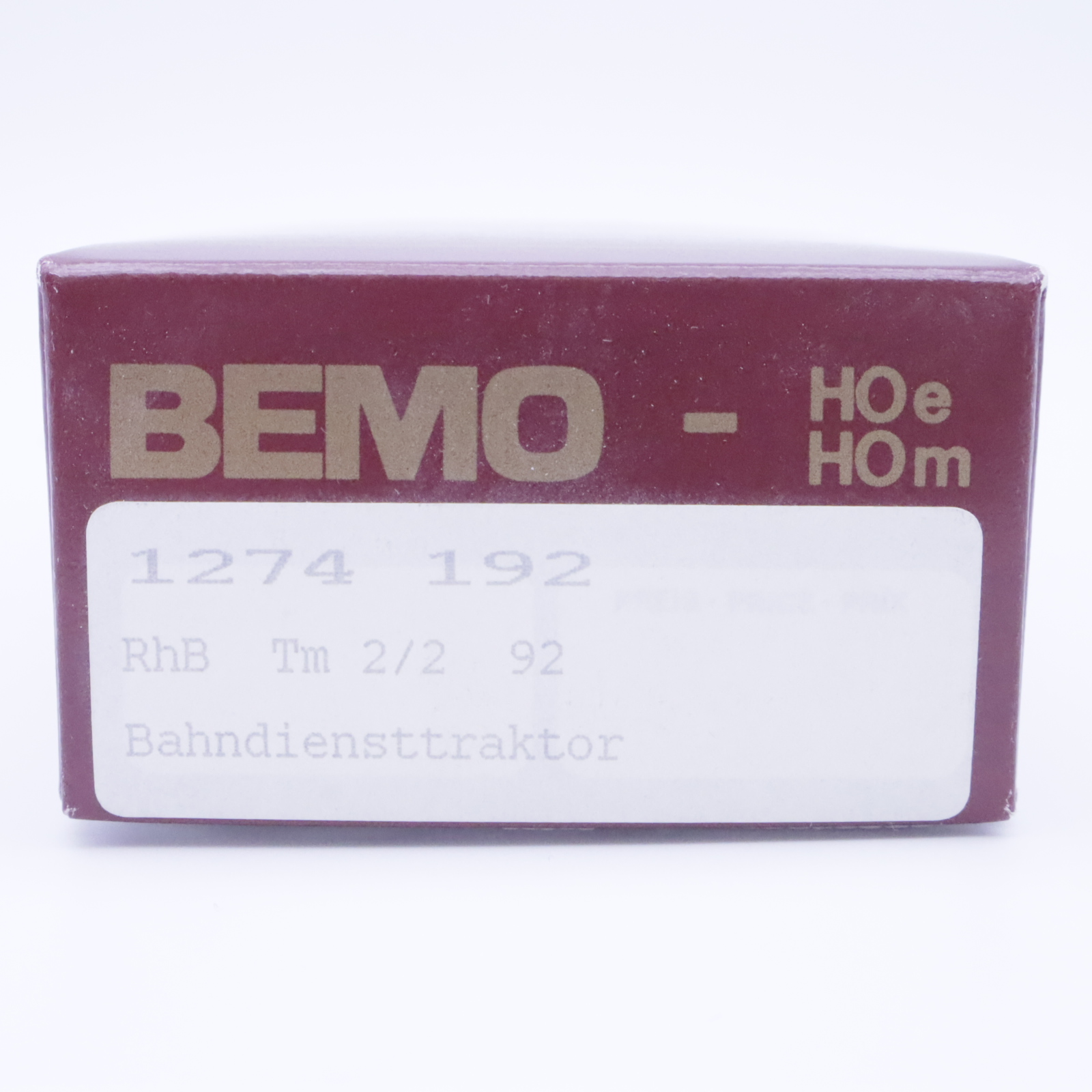 Bemo 1274 192 (9) Bemo 1274 192 RhB Tm 2/2 92 "Traktor" – Bild 9