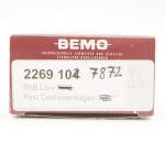Bemo 2269 102 RhB Containerwagen 7872 "Post" – Bild 8