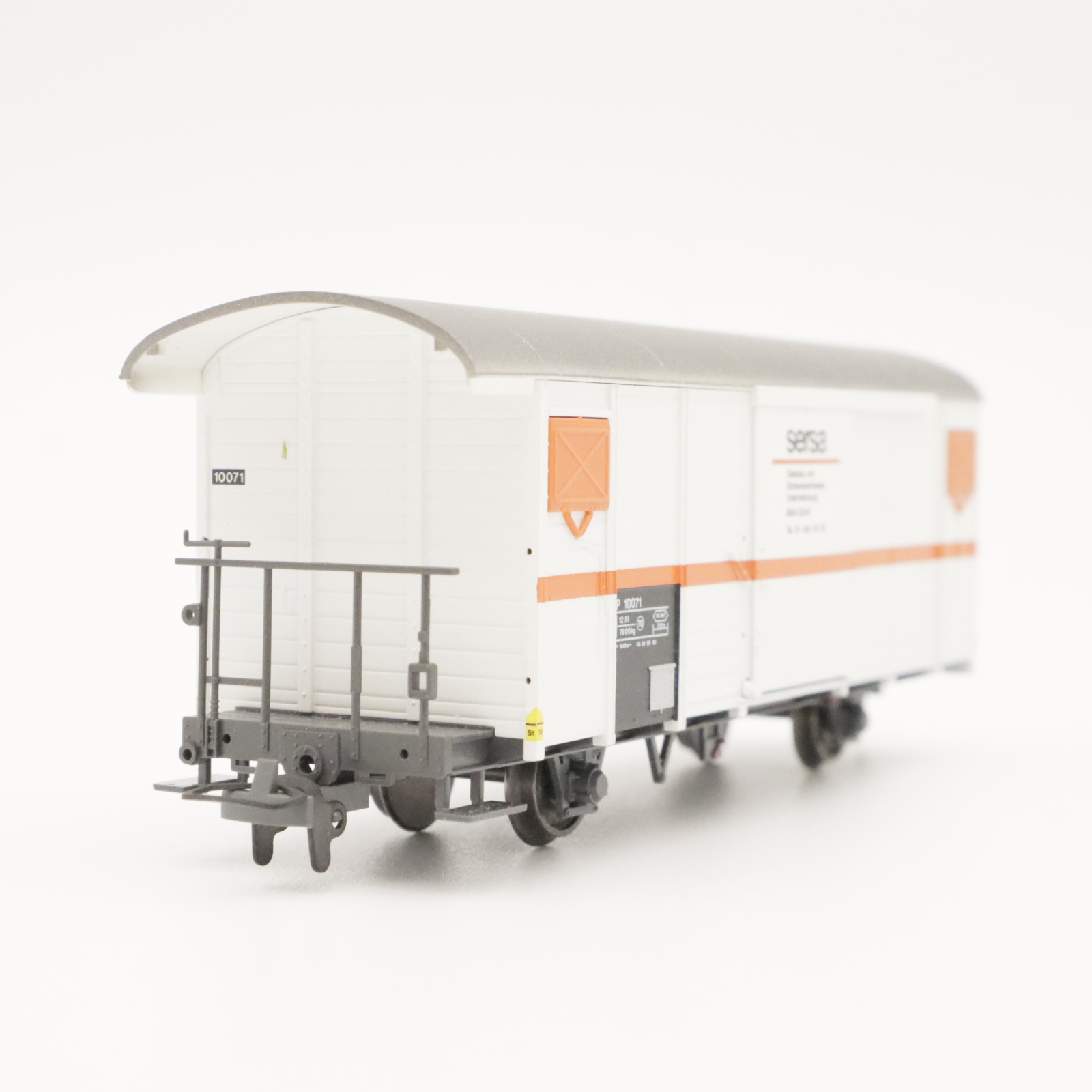 Bemo 2283 191 (1) Güterwagen in Spur H0m