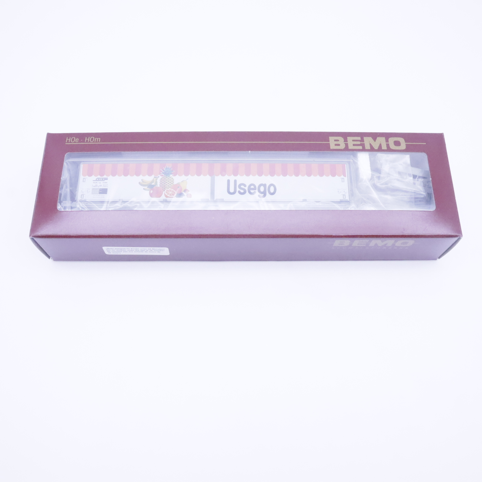 Bemo 2288 136 (7) Bemo 2288 136 RhB Schiebewandwagen "Usego" – Bild 7