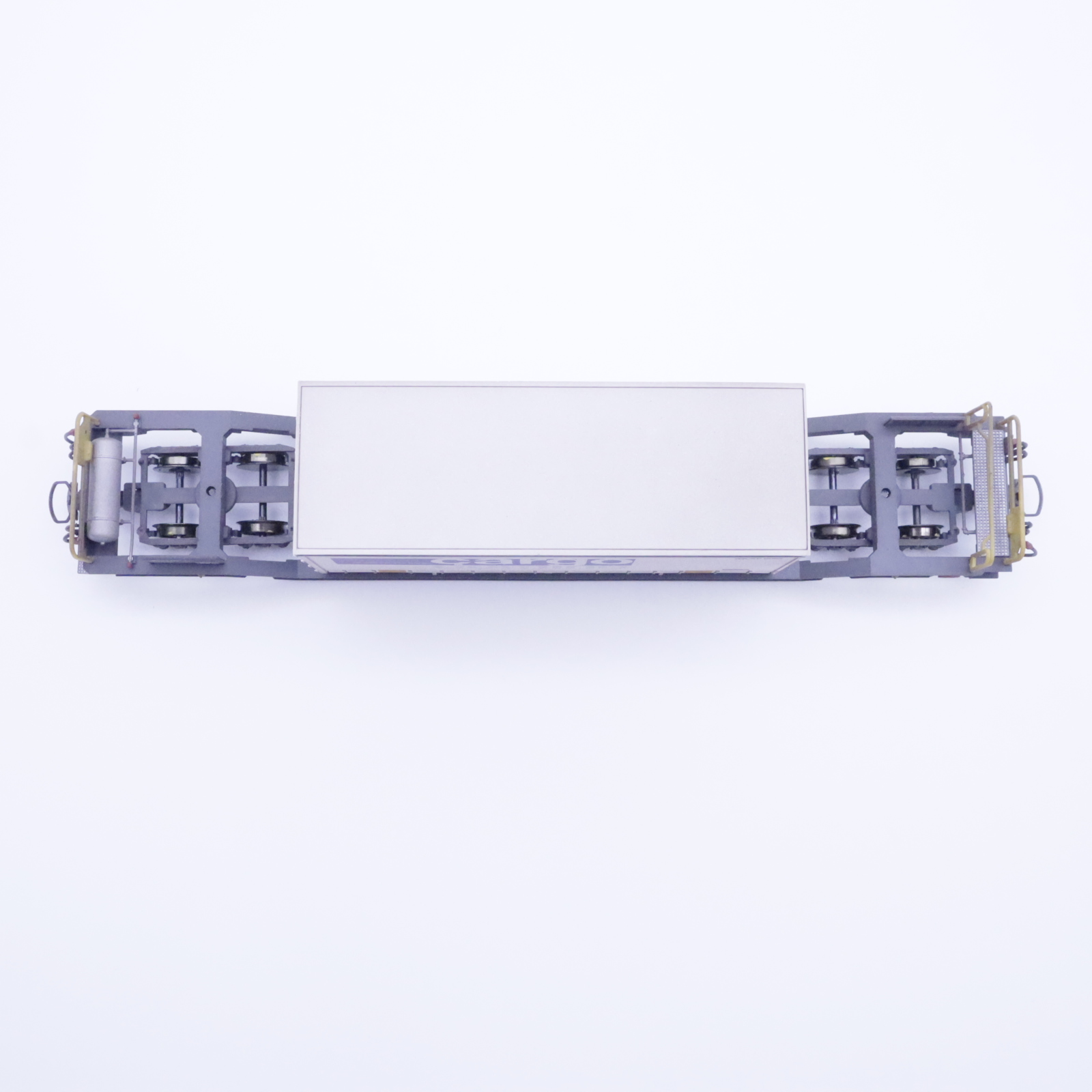 Bemo 2289 120 (5) Bemo 2289 120 RhB Tragwagen "Cargo Domino" Patiniert – Bild 5