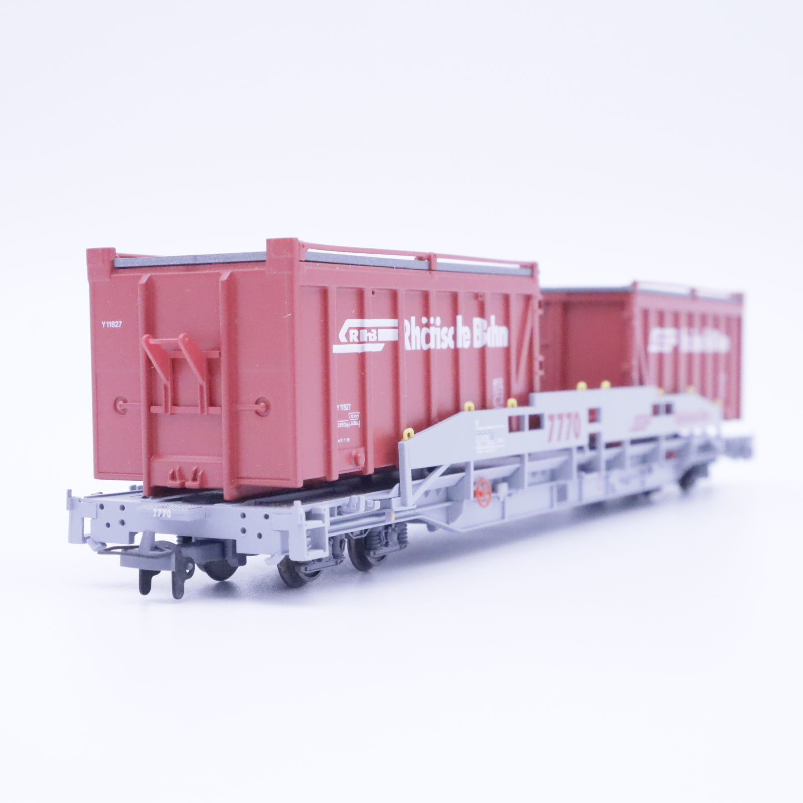 Bemo 2290 120 (1) Güterwagen in Spur H0m