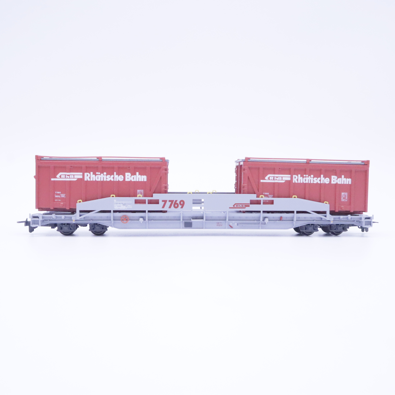 Bemo 2290 129 (2) Bemo 2290 129 RhB SI 7769 ACTS-Tragwagen – Bild 2