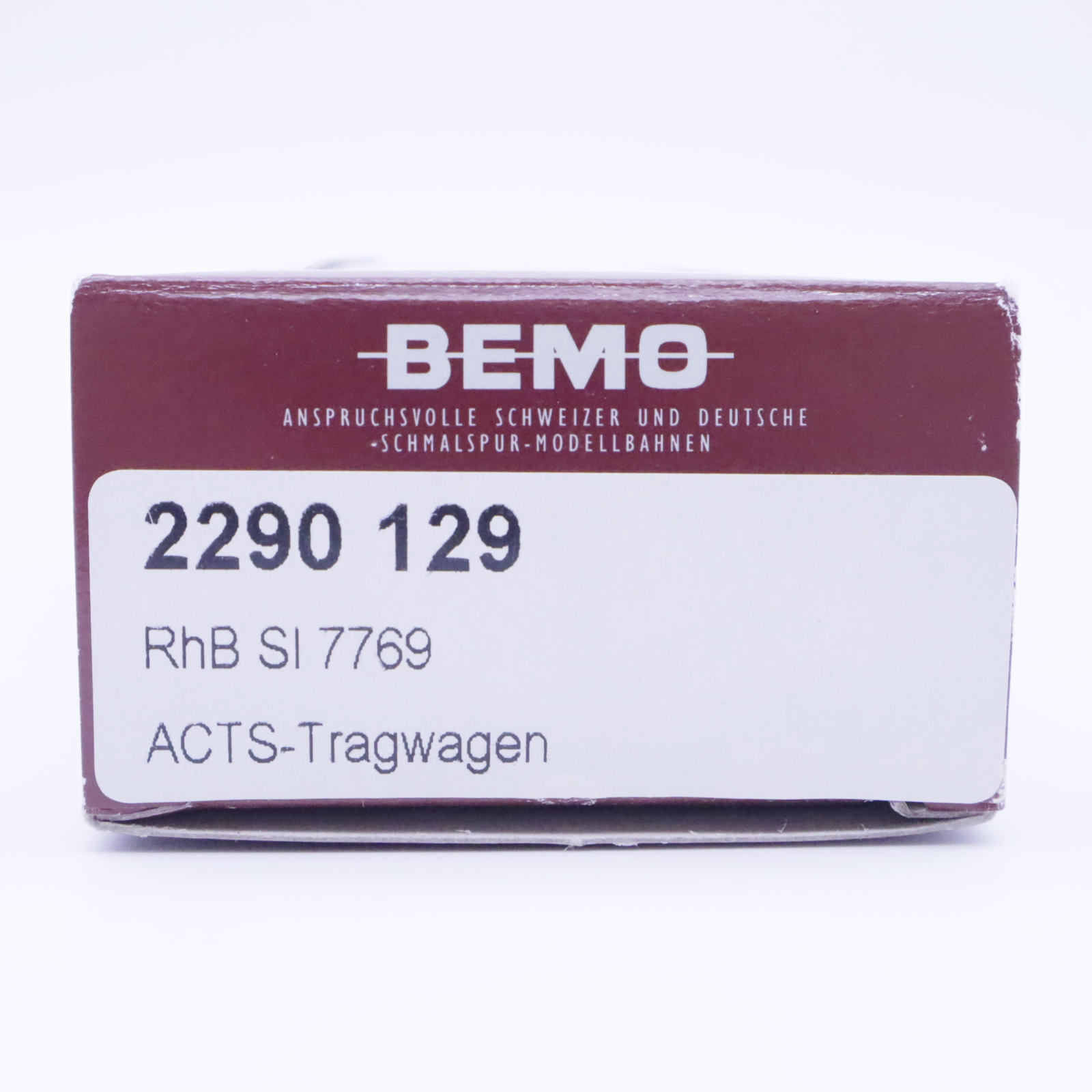 Bemo 2290 129 (8) Bemo 2290 129 RhB SI 7769 ACTS-Tragwagen – Bild 8
