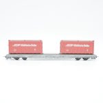 Bemo 2291 126 RhB Tragwagen mit RhB Behältern – Bild 2