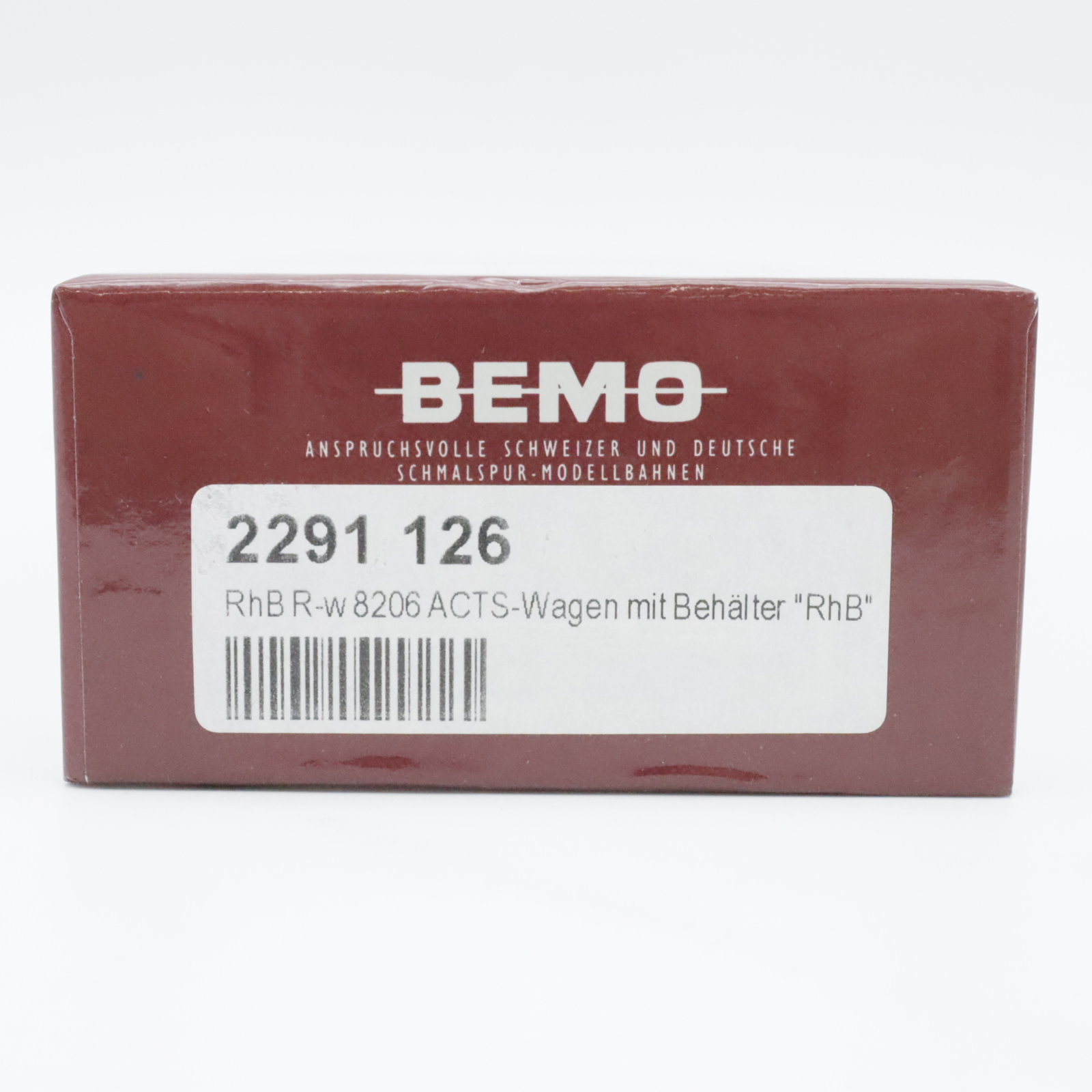 Bemo 2291 126 (8) Bemo 2291 126 RhB Tragwagen mit RhB Behältern – Bild 8