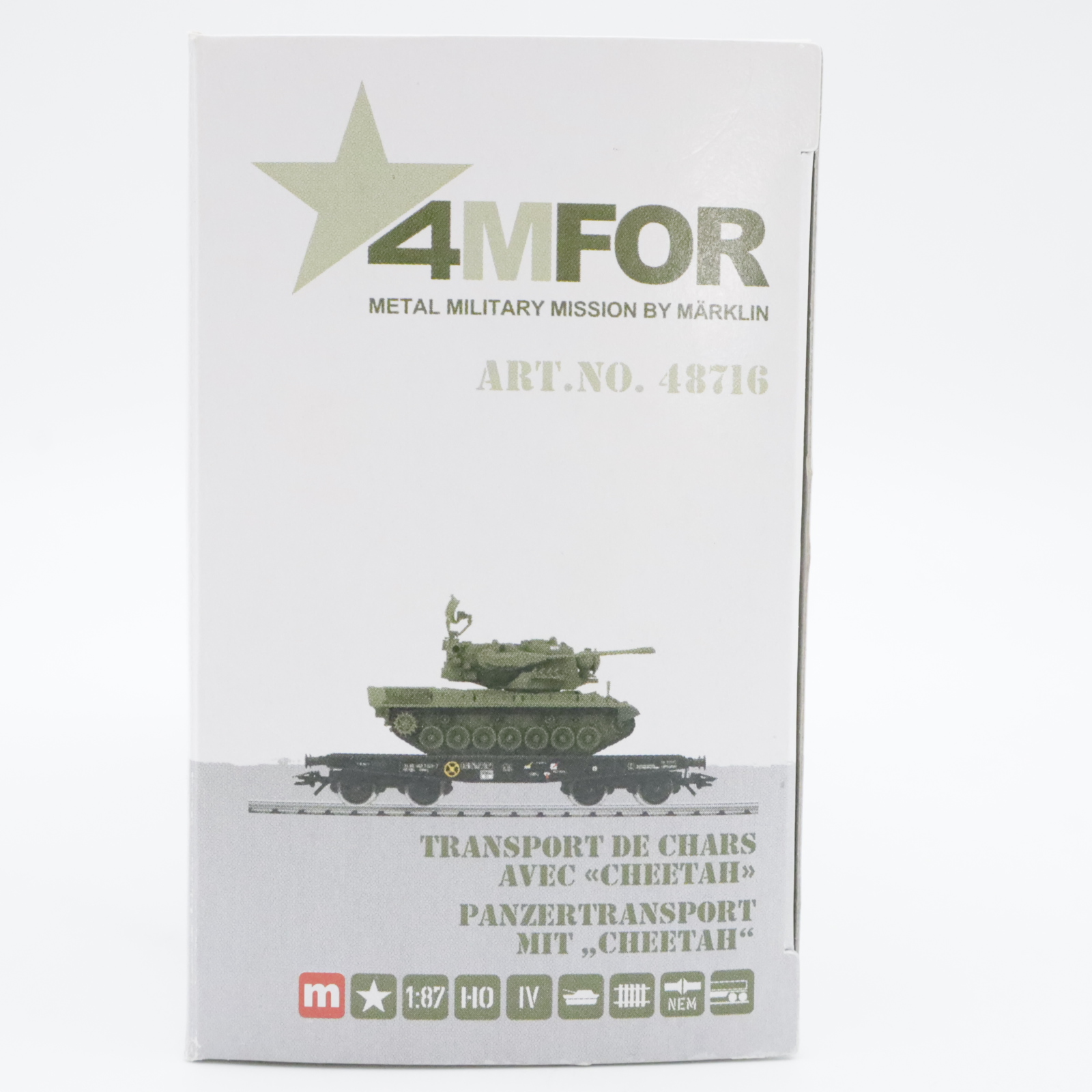 Märklin 48716 (8) Märklin 48716 Panzertransport "Cheetah" – Bild 8