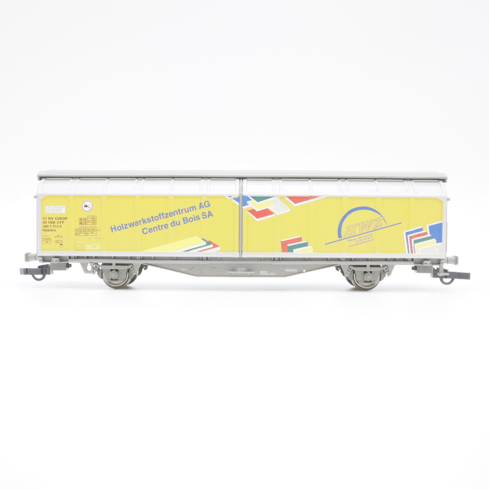 Roco 47450 (4) Roco 47450 SBB Schiebewandwagen "HWZ" – Bild 4
