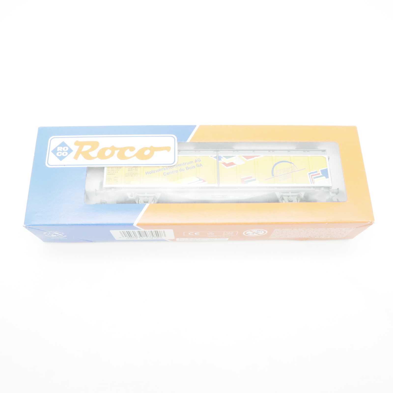 Roco 47450 (8) Roco 47450 SBB Schiebewandwagen "HWZ" – Bild 8