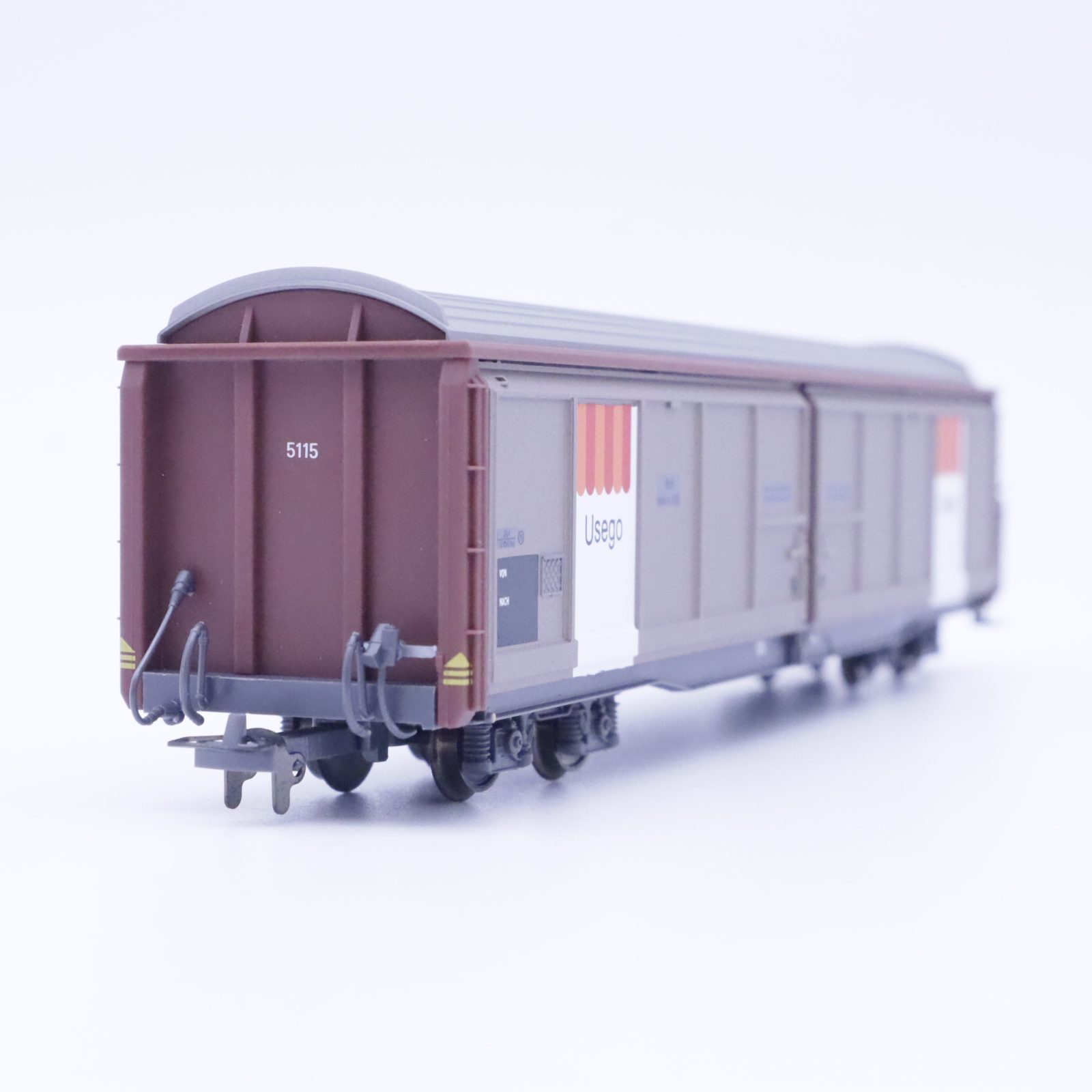 Bemo 2278 115 (3) Bemo 2278 115 RhB Schiebewandwagen "Usego" – Bild 3