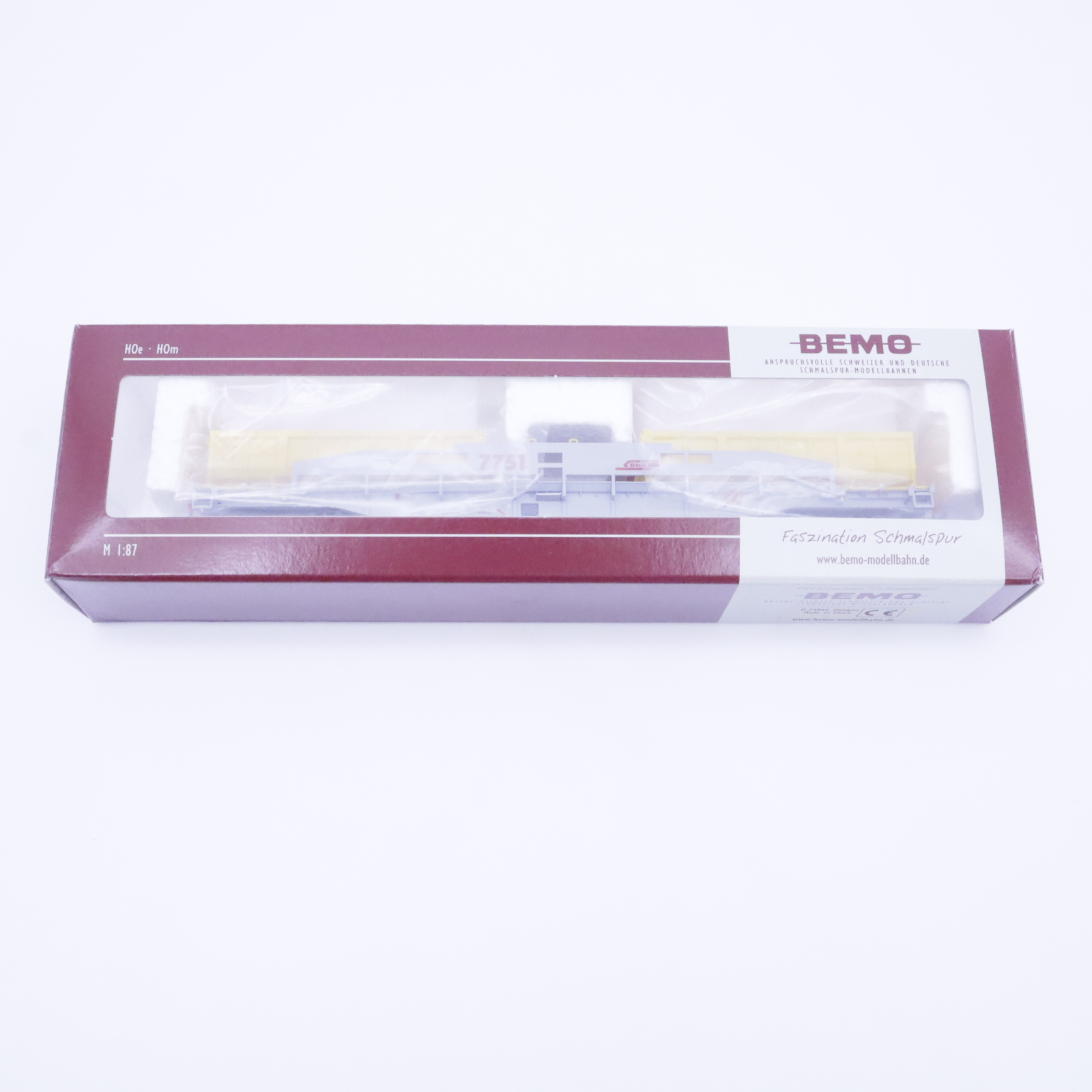 Bemo 2290 111 (8) Bemo 2290 111 RhB Sl 7771 ACTS-Tragwagen – Bild 8