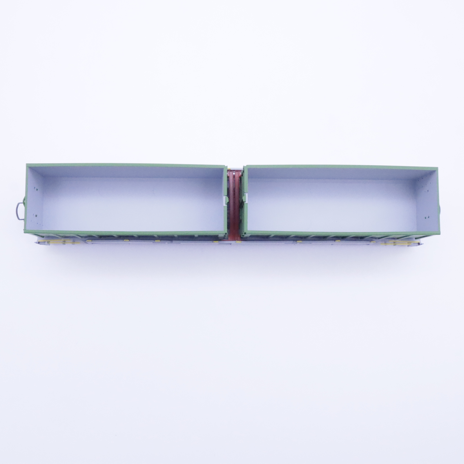 Bemo 2290 118 (5) Bemo 2290 118 RhB Transportwagen mit Altpapiermulden – Bild 5