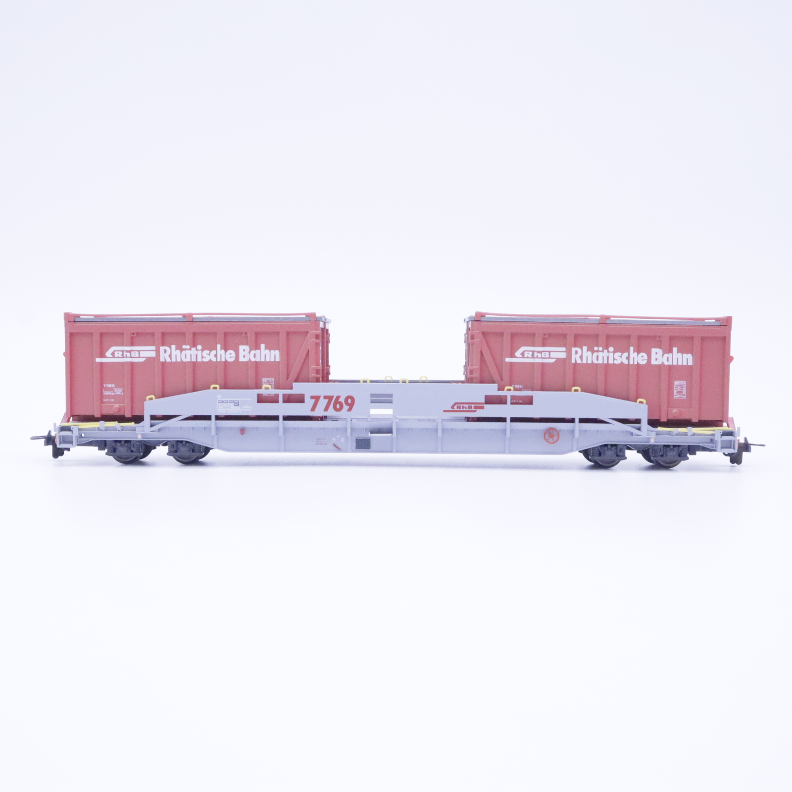Bemo 2290 129 (2) Bemo 2290 129 RhB SI 7769 ACTS-Tragwagen – Bild 2