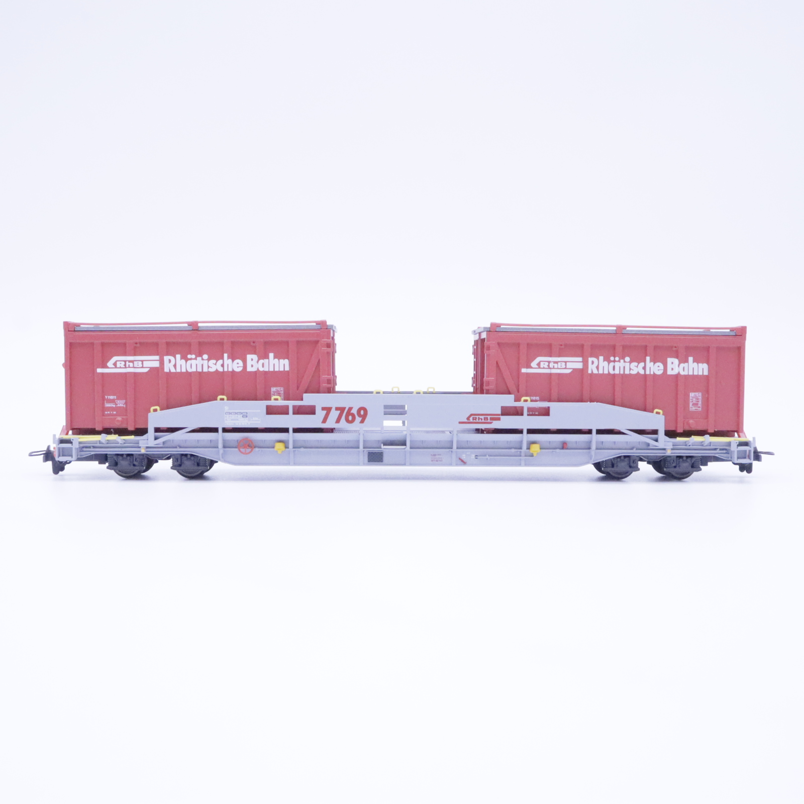 Bemo 2290 129 (4) Bemo 2290 129 RhB SI 7769 ACTS-Tragwagen – Bild 4