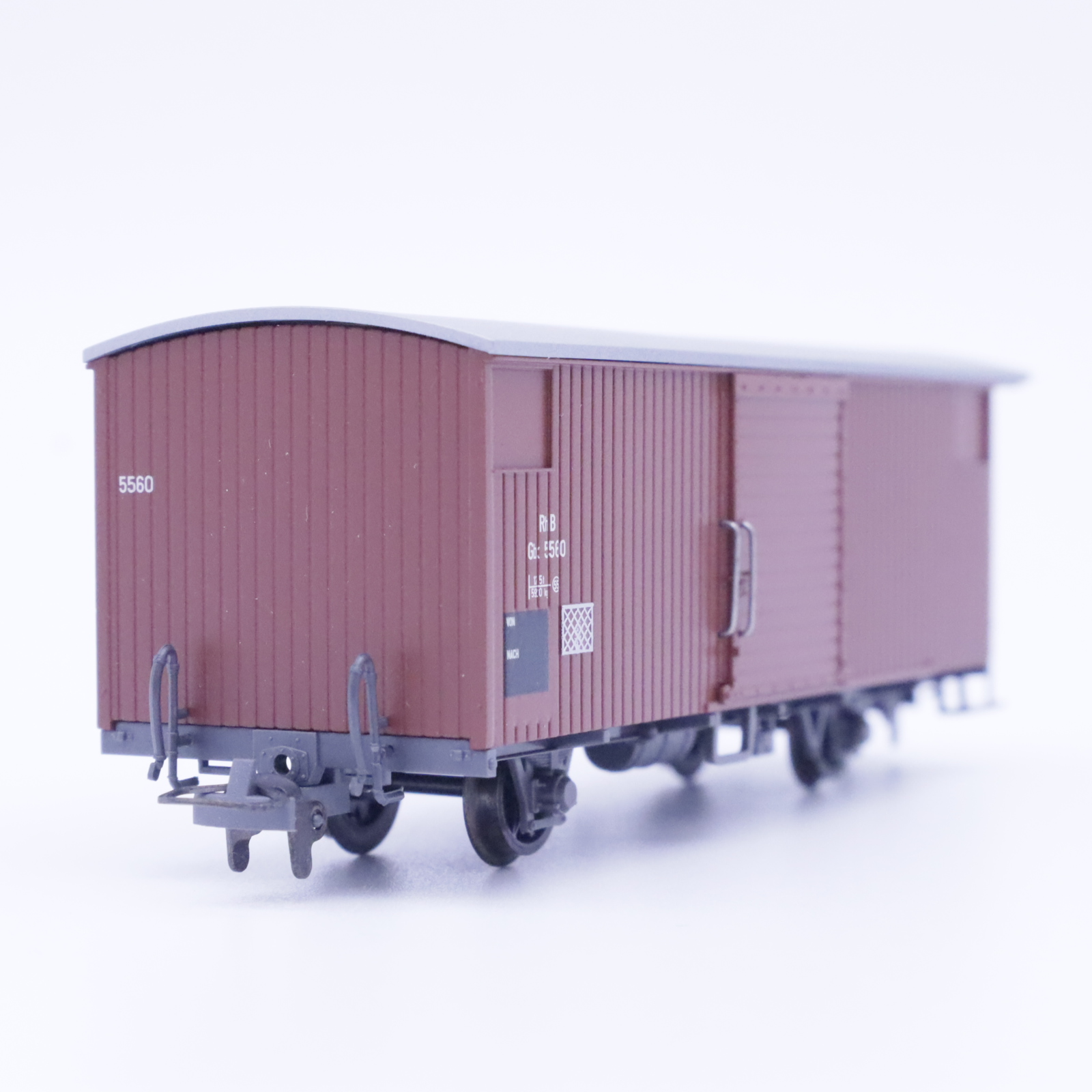 Bemo 2293 120 (3) Bemo 2293 120 RhB Gbk-v 5560 Güterwagen – Bild 3