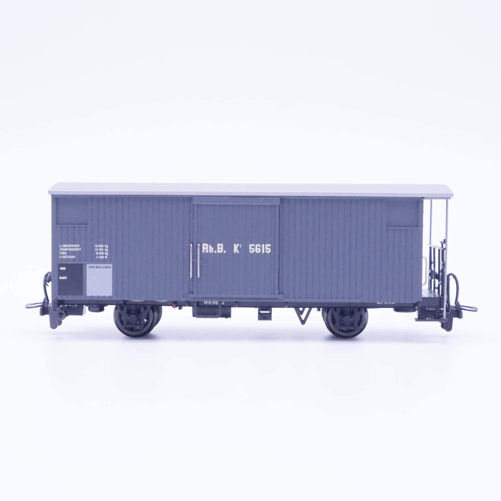 Bemo 2293 145 (4) Bemo 2293 145 RhB K1 Nostalgie-Güterwagen – Bild 4