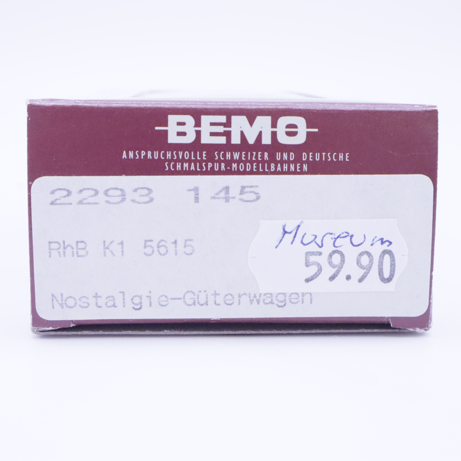 Bemo 2293 145 (8) Bemo 2293 145 RhB K1 Nostalgie-Güterwagen – Bild 8