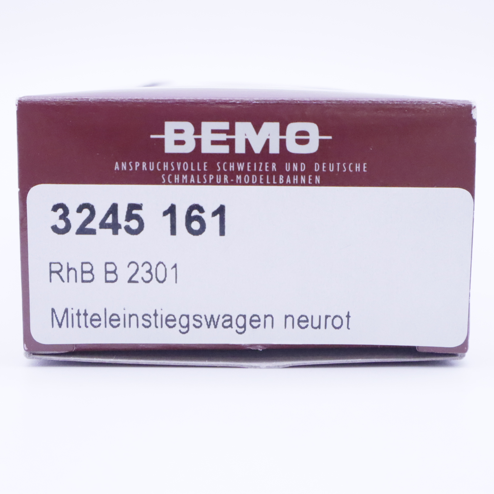 Bemo 3245 161 (9) BEMO 3245 161 RhB Mitteleinstiegswagen neurot – Bild 9