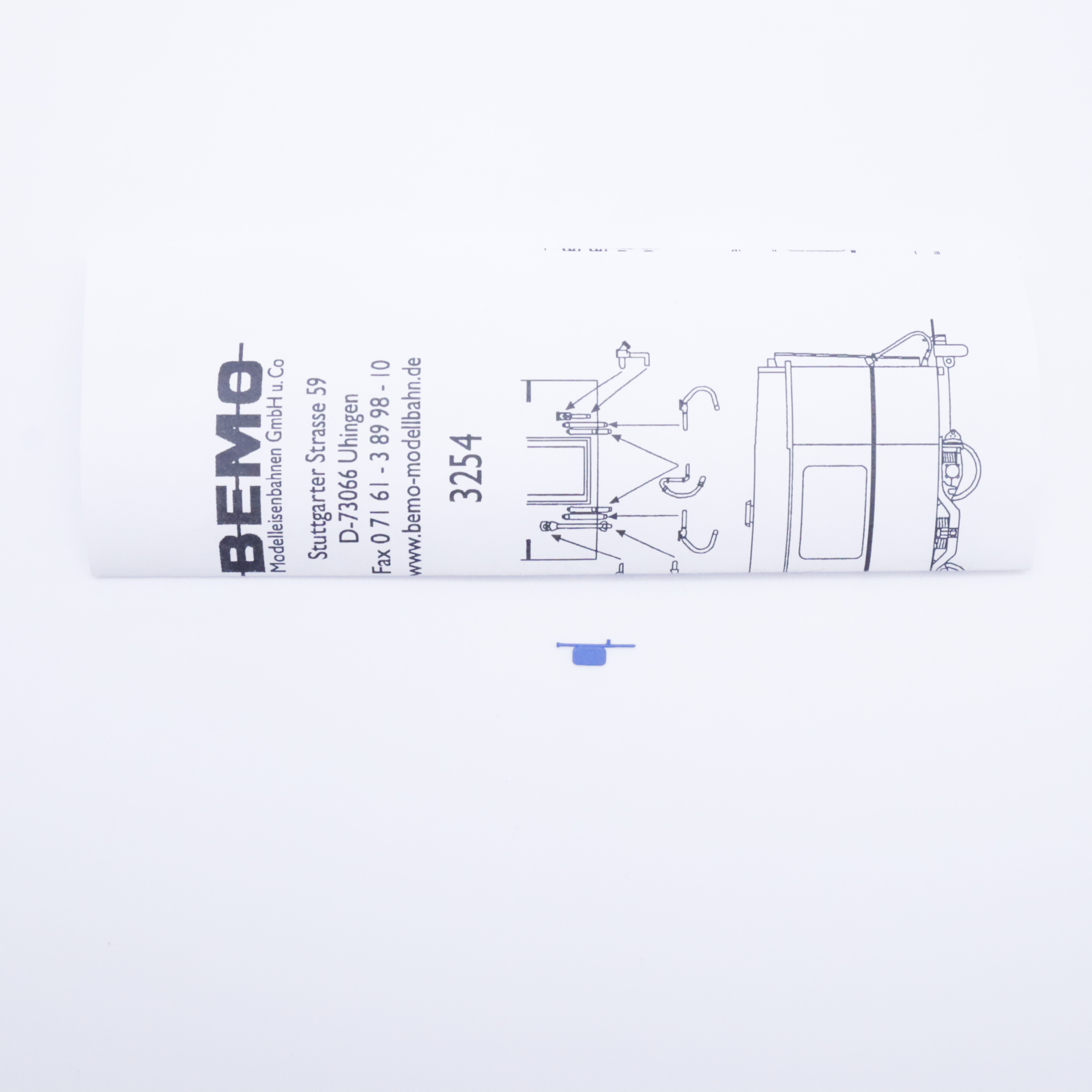 Bemo 3254 143 (7) Bemo 3254 143 RhB Bt 1703 Steuerwagen "Arosa Express" – Bild 7